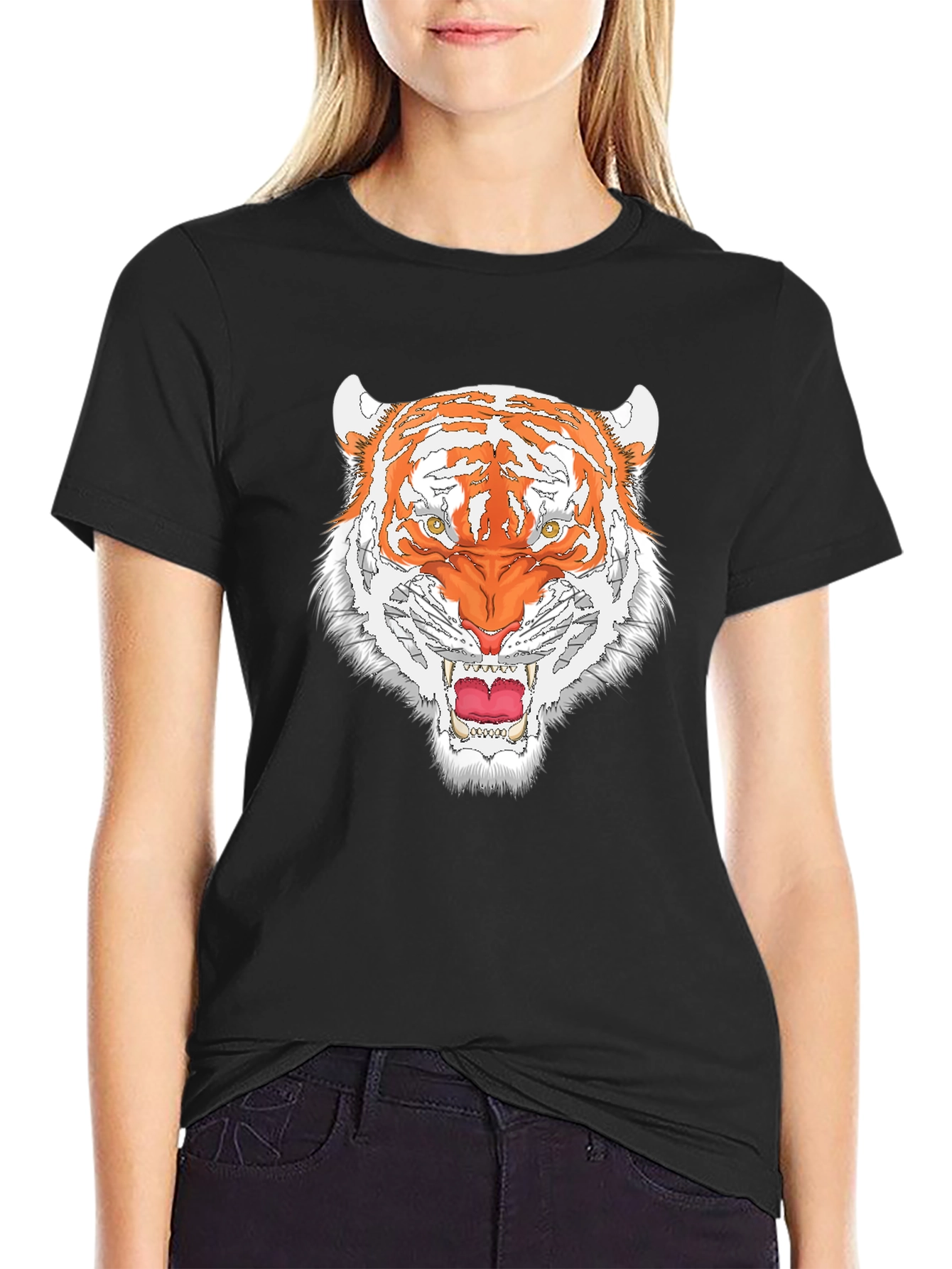 Tiger Graphic T-Shirt - Fierce Style!