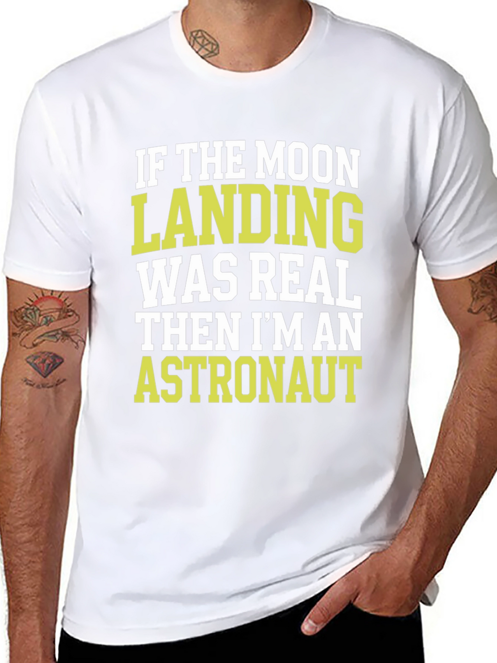 Moon Landing Conspiracy T-Shirt