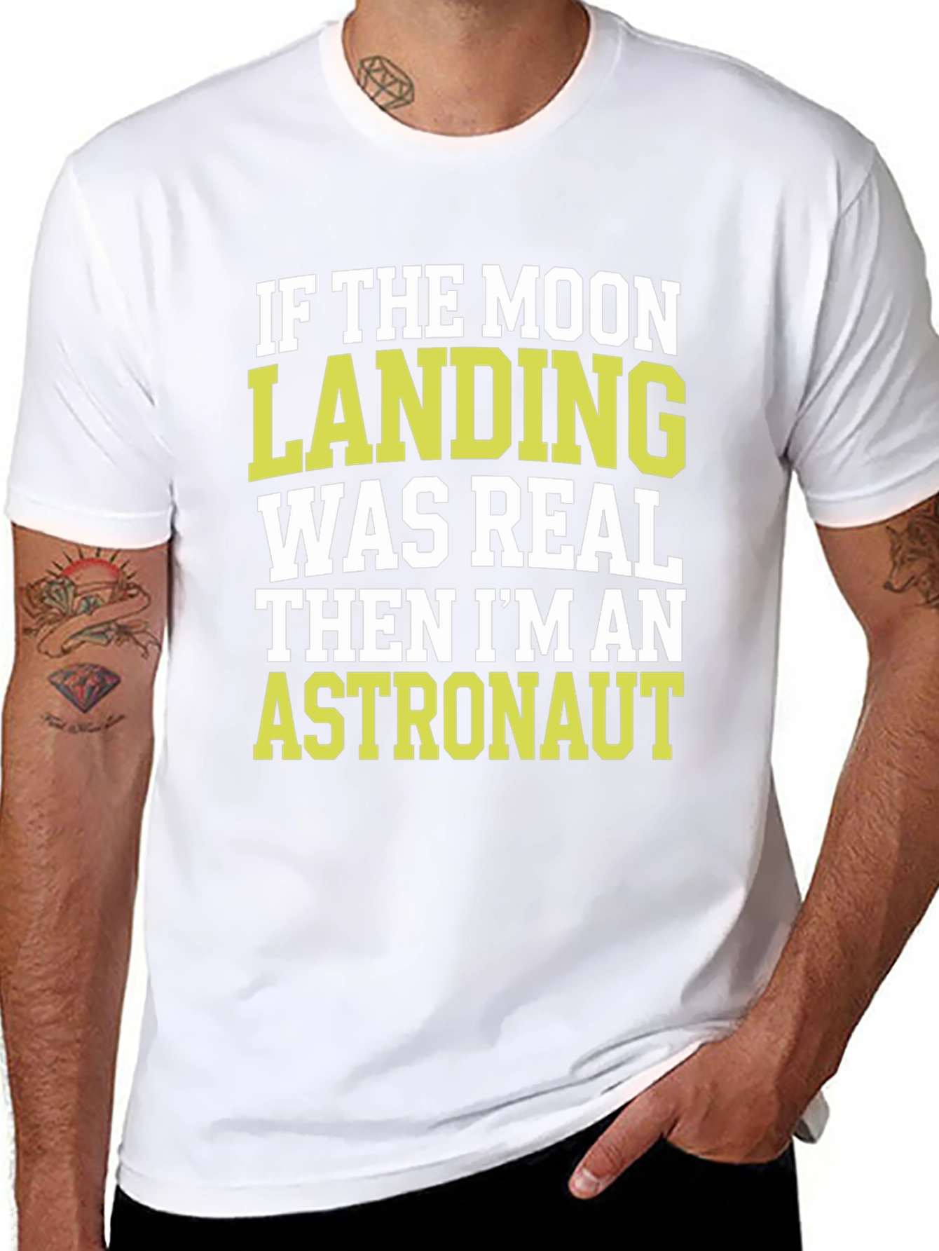 Moon Landing Conspiracy T-Shirt