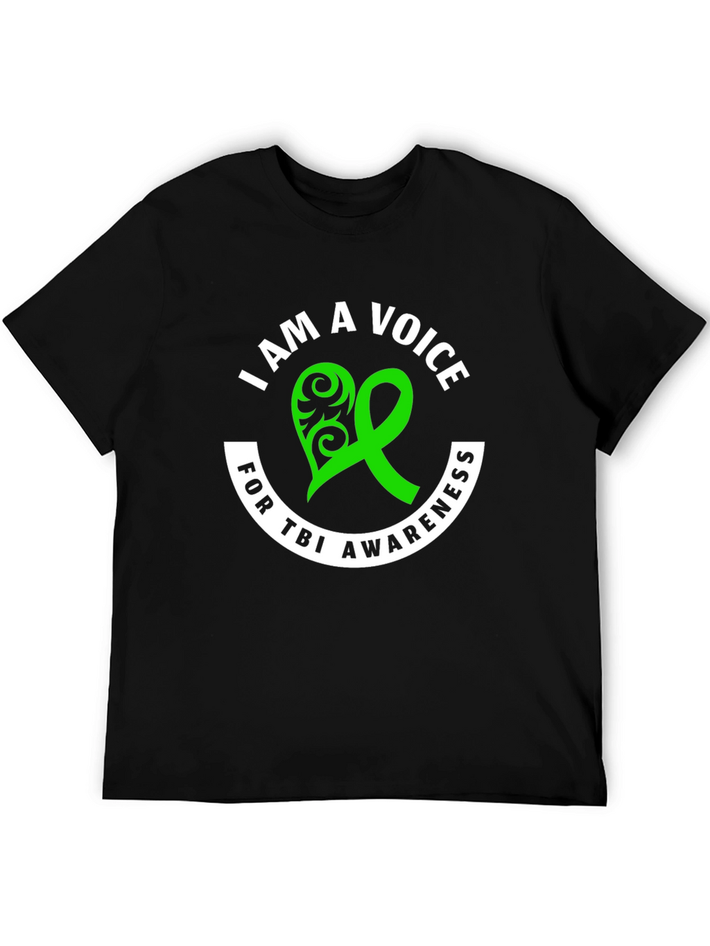 TBI Awareness Ribbon Graphic T-Shirt