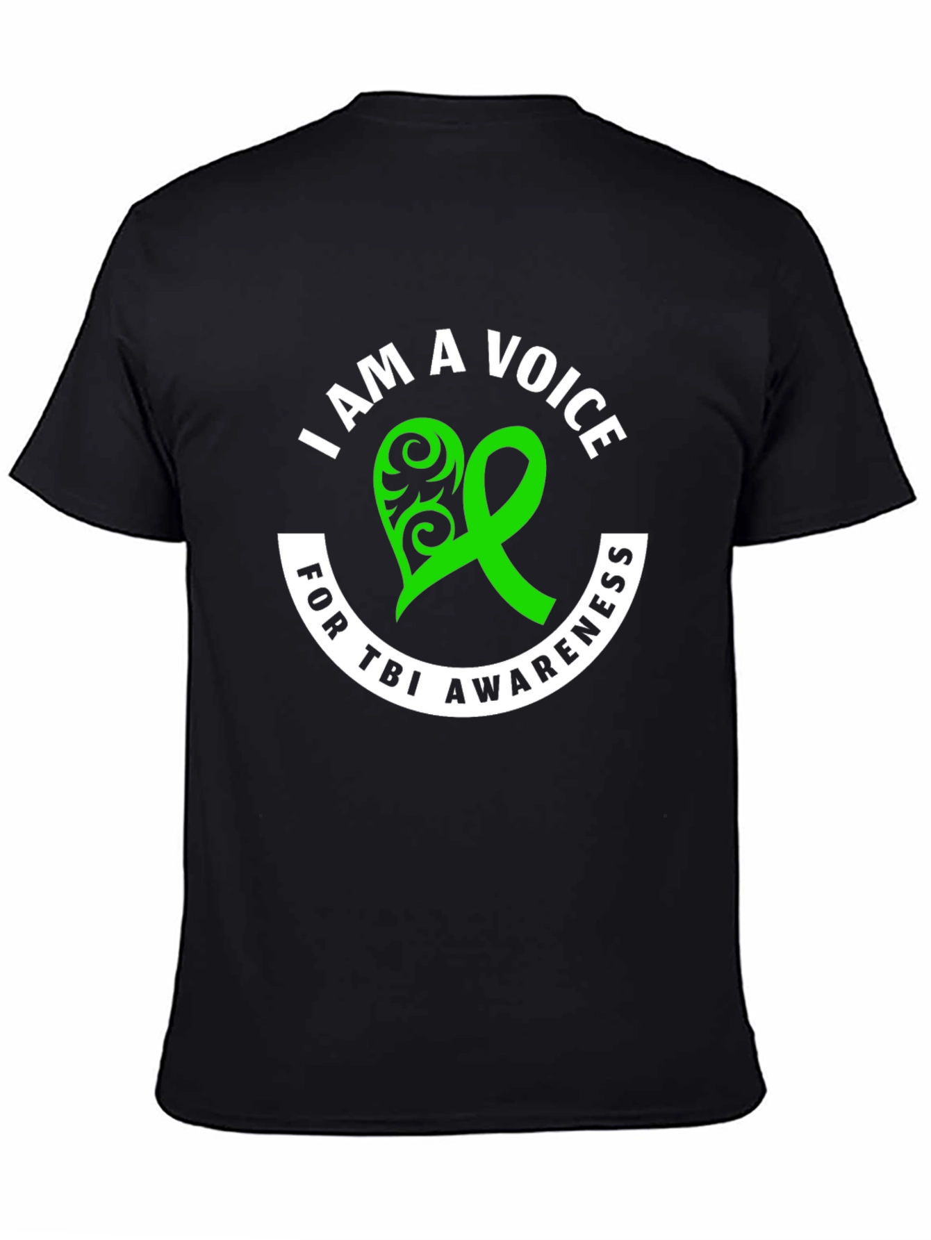 TBI Awareness Ribbon Graphic T-Shirt