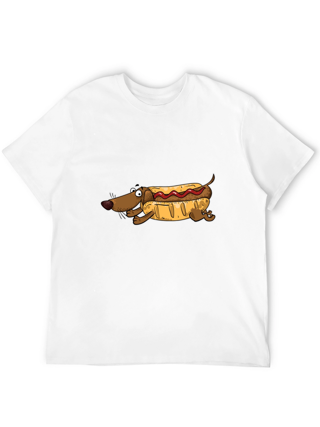 Hot Dog Dachshund T-Shirt - Funny Wiener Dog Tee