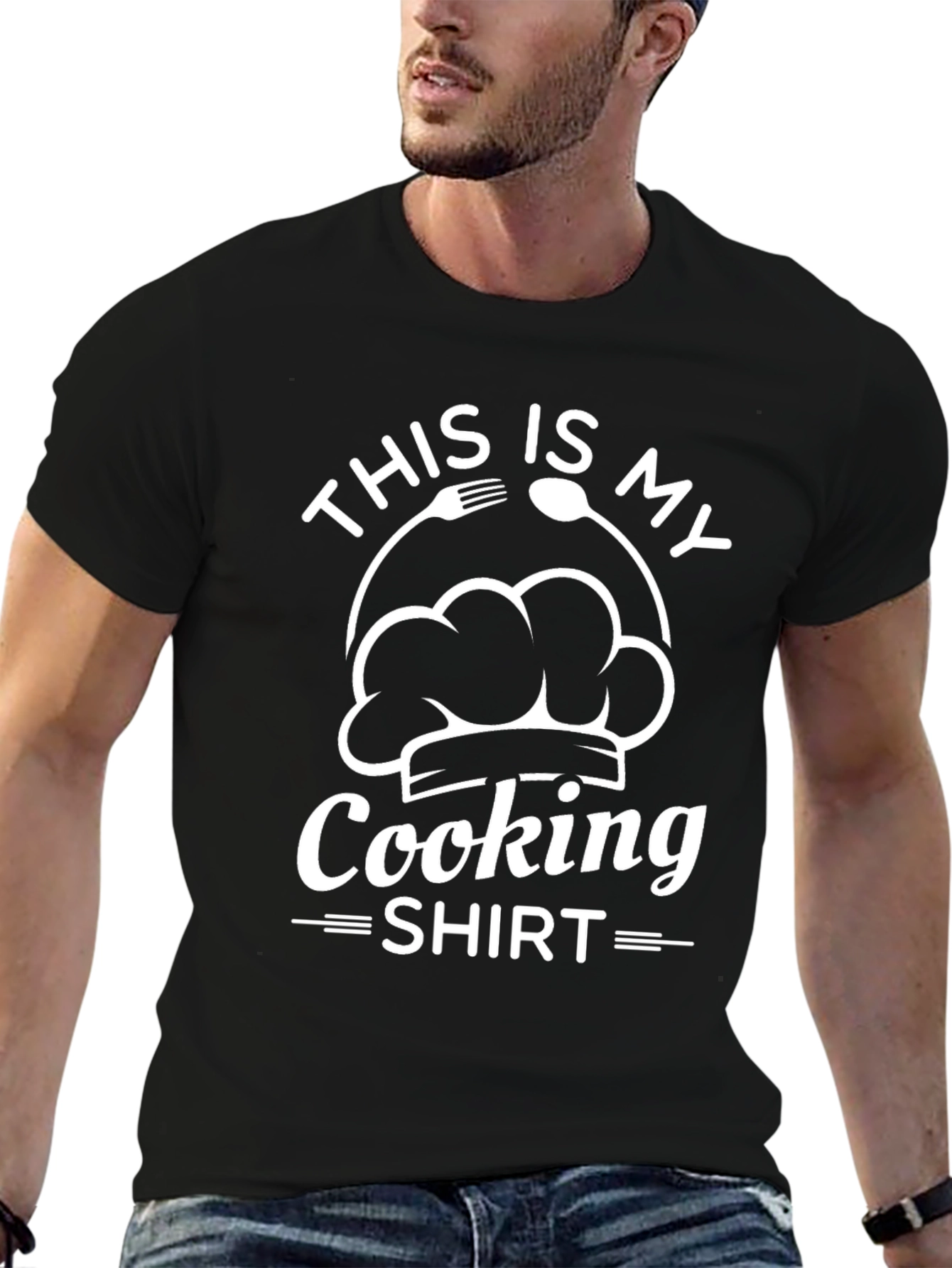 This Is My Cooking Shirt - Chef Hat Design