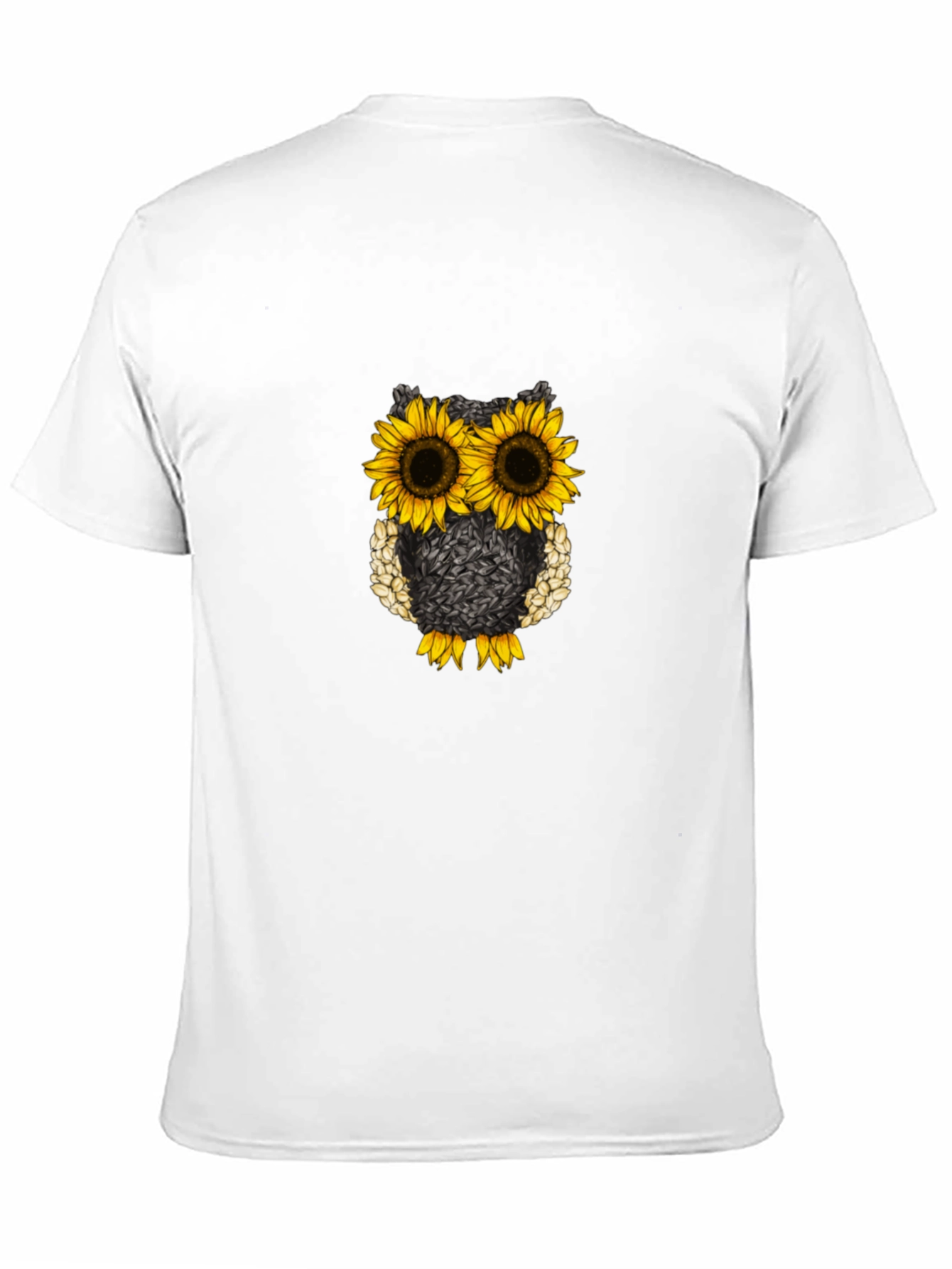 Sunflower Owl Graphic T-Shirt