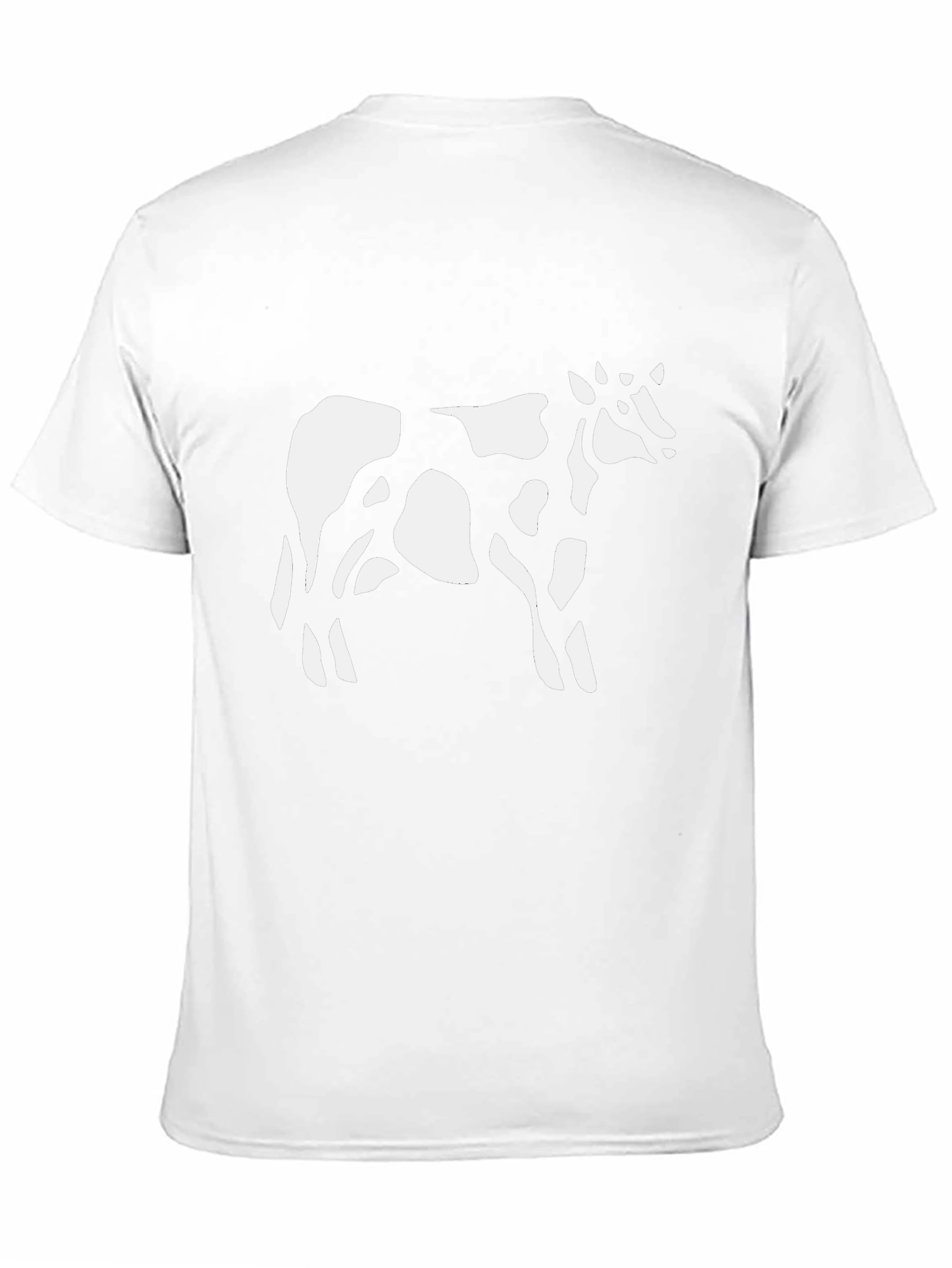 Cow Print Black T-Shirt