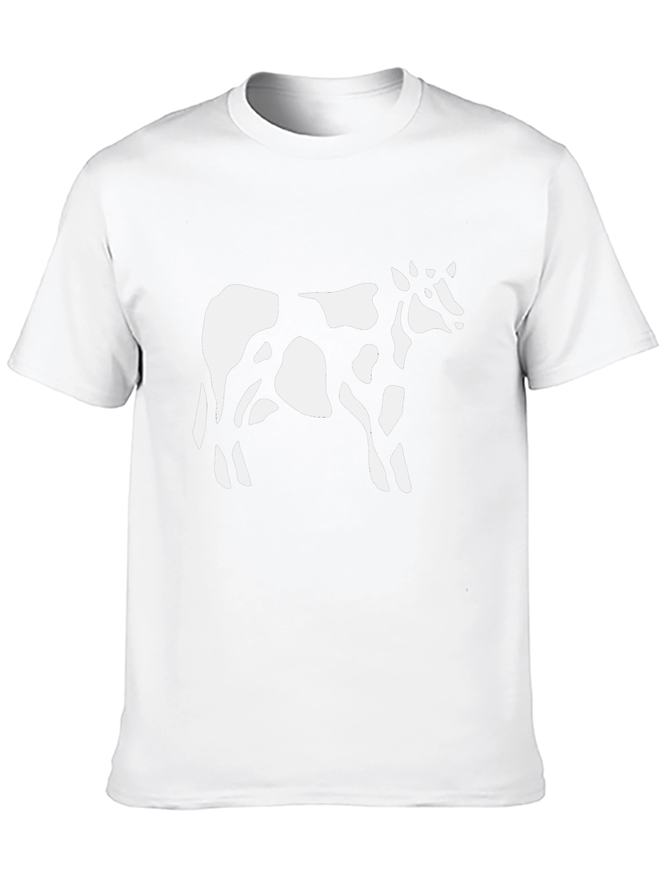Cow Print Black T-Shirt