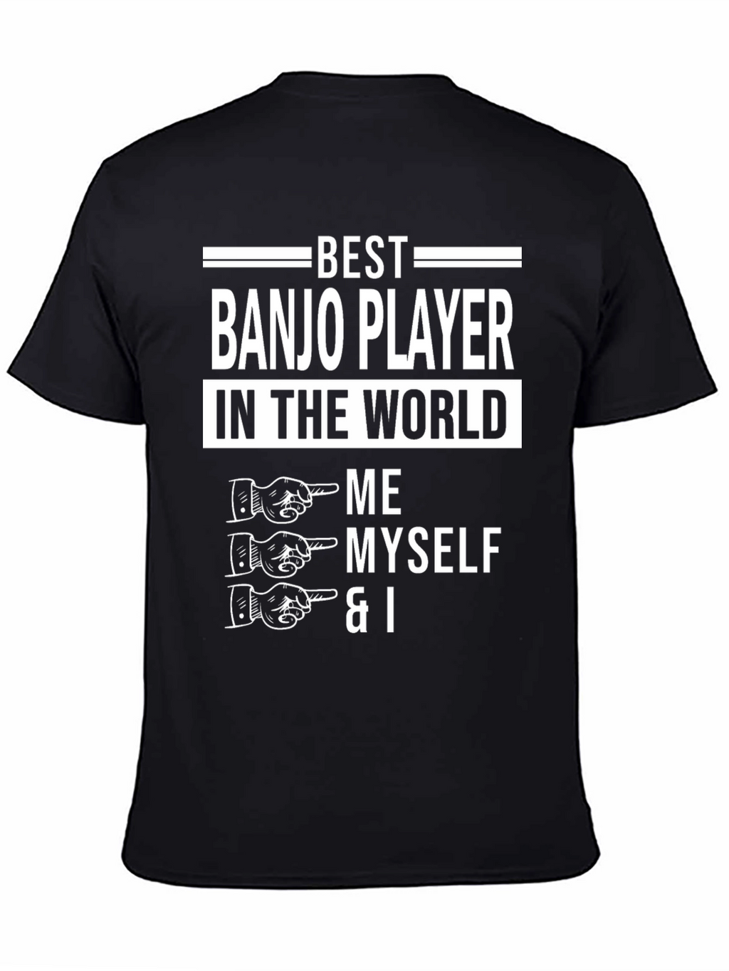 Best Banjo Player T-Shirt - Funny Novelty Tee