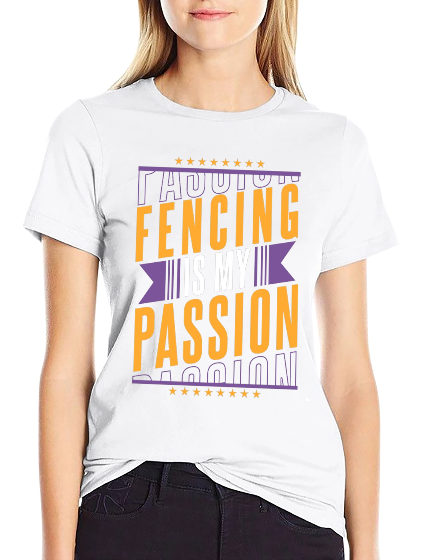 Fencing Is My Passion T-Shirt