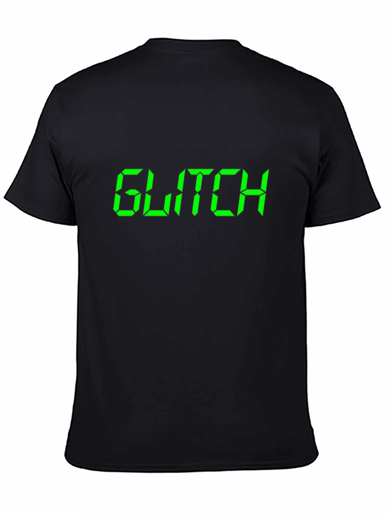 Glitch Graphic Tee - Digital Style