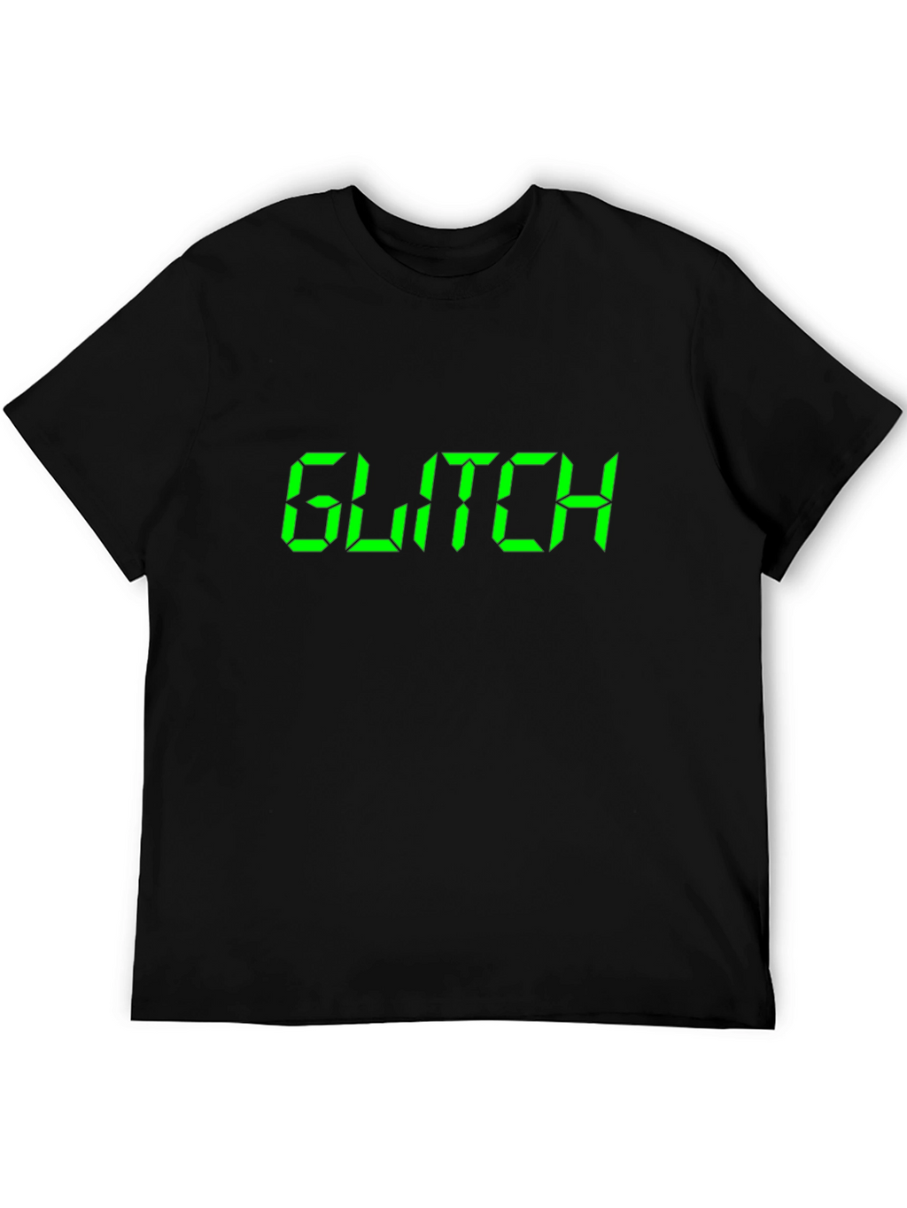 Glitch Graphic Tee - Digital Style