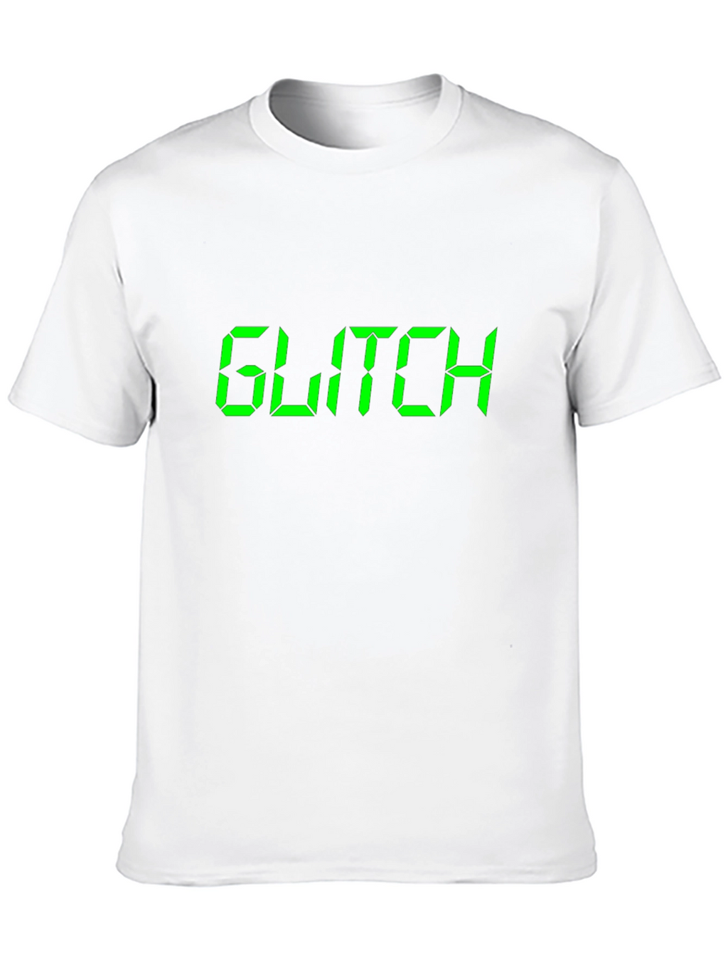 Glitch Graphic Tee - Digital Style