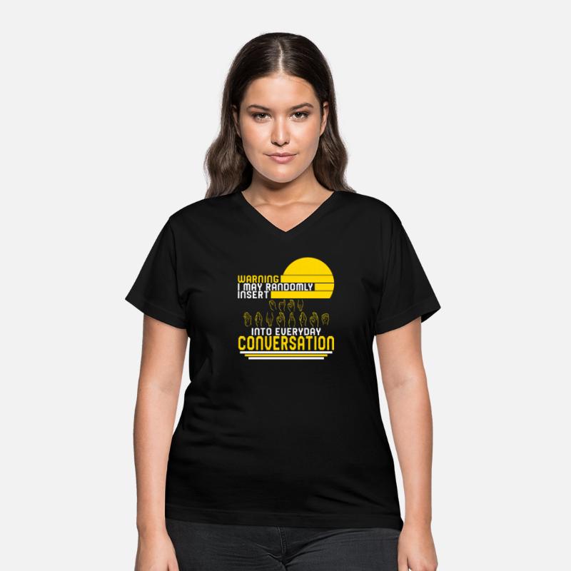 Deaf Awareness Month Shirt, Warning I May