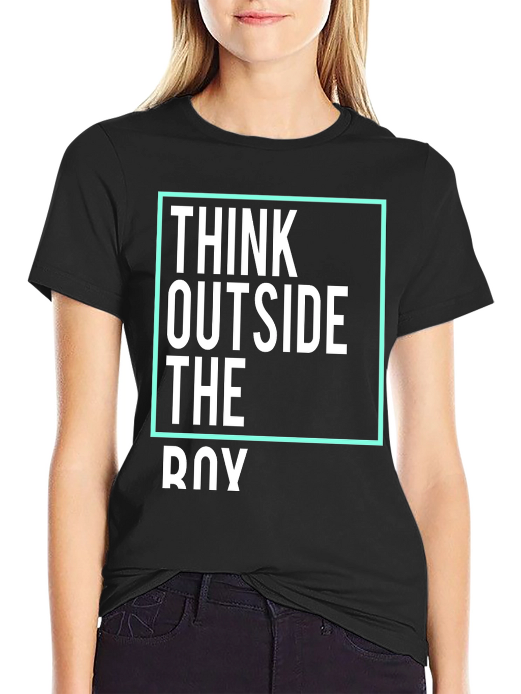 Think Outside the Box Graphic Tee
