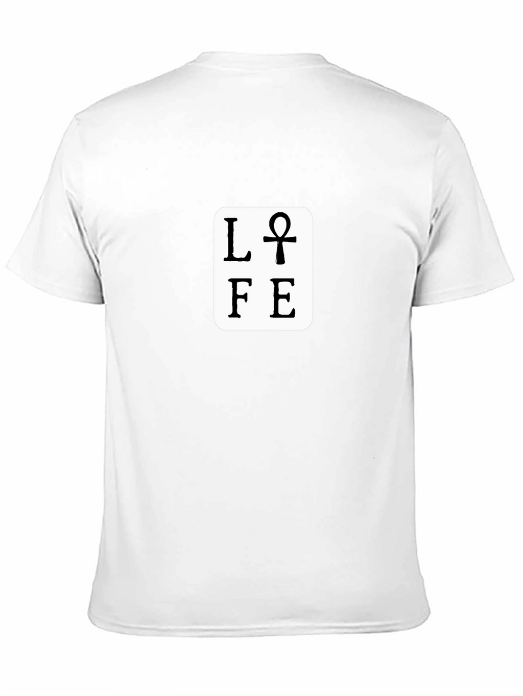 Life Ankh Graphic Black T-Shirt