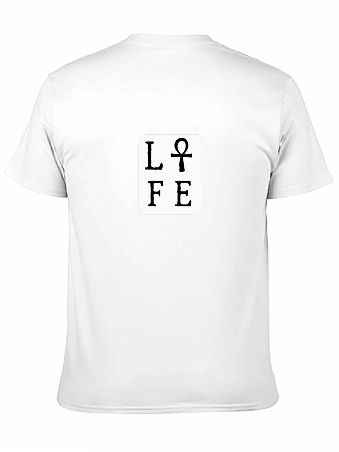 Life Ankh Graphic Black T-Shirt