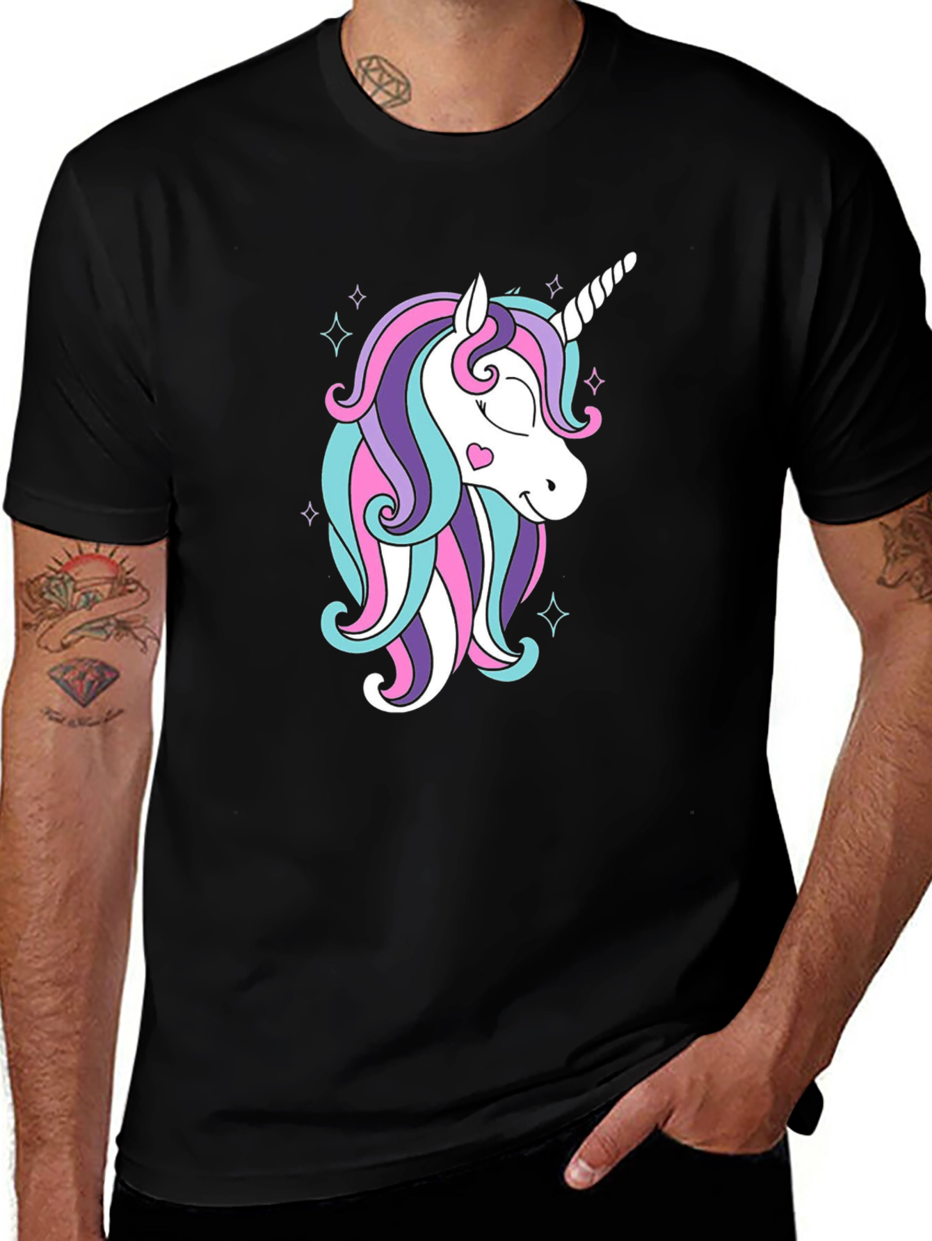 Unicorn Graphic Tee - Magical Comfort