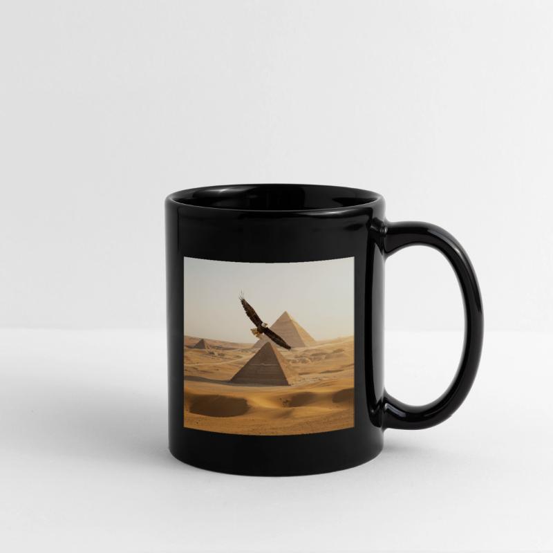 Desert Pyramids with Eagle Flight