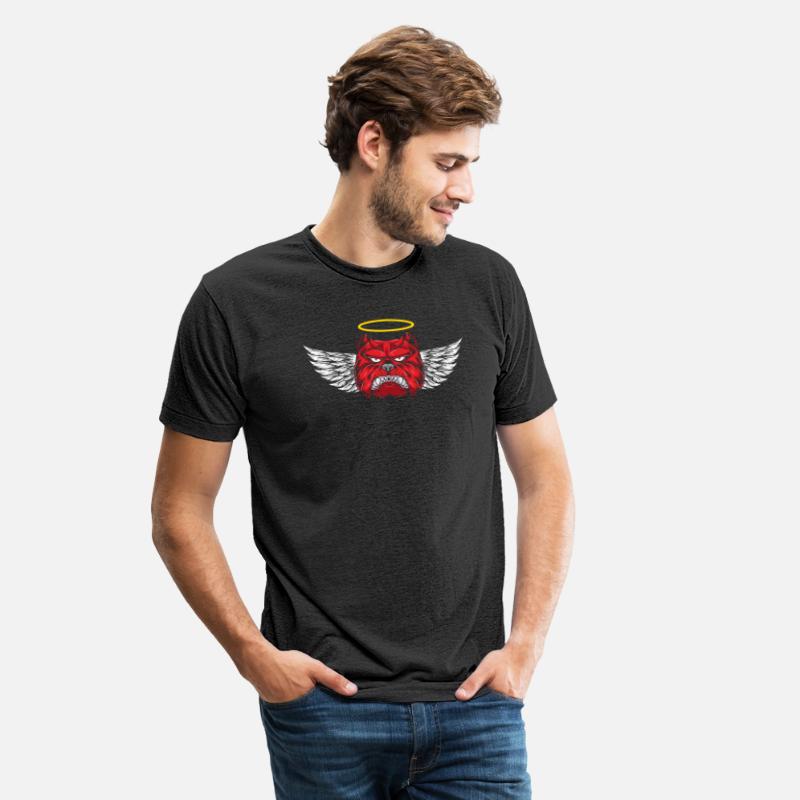 Devil Bulldog Dog T-shirt