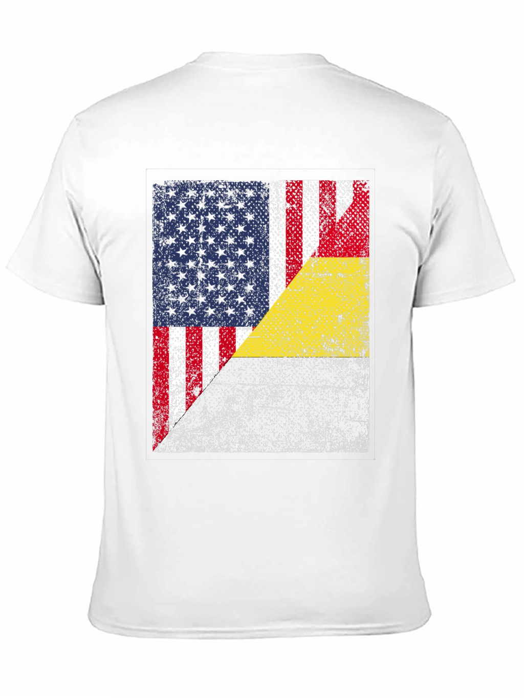 USA & German Flag Graphic T-Shirt