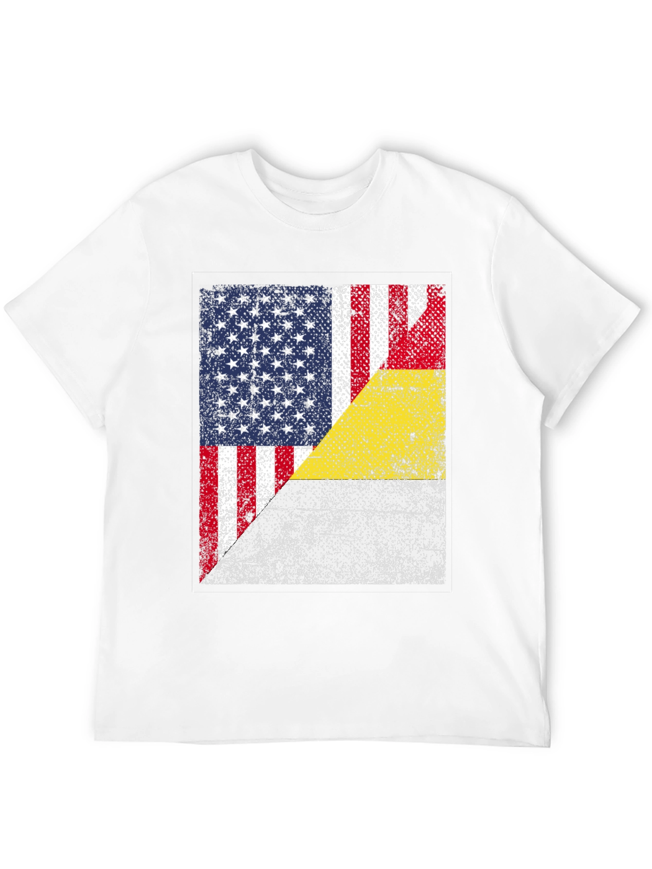 USA & German Flag Graphic T-Shirt