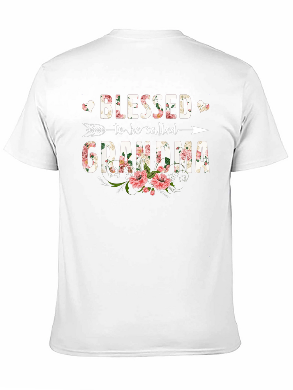 Blessed Grandma Floral T-Shirt