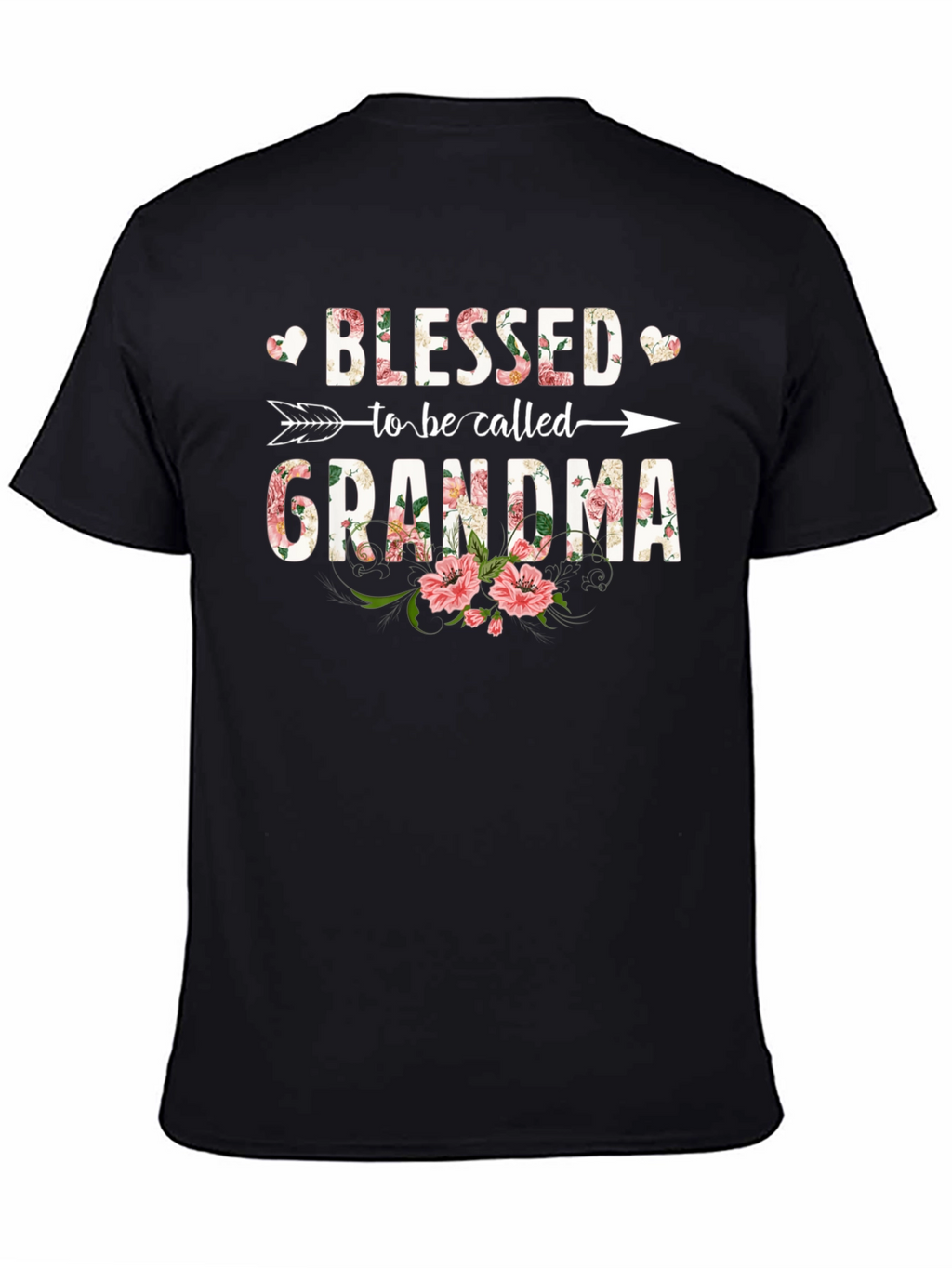 Blessed Grandma Floral T-Shirt