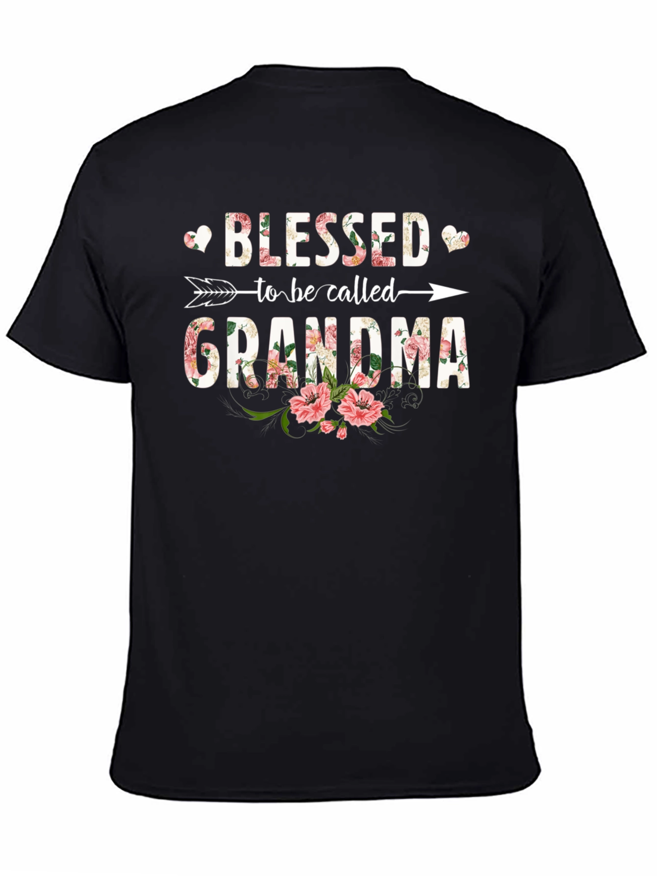 Blessed Grandma Floral T-Shirt