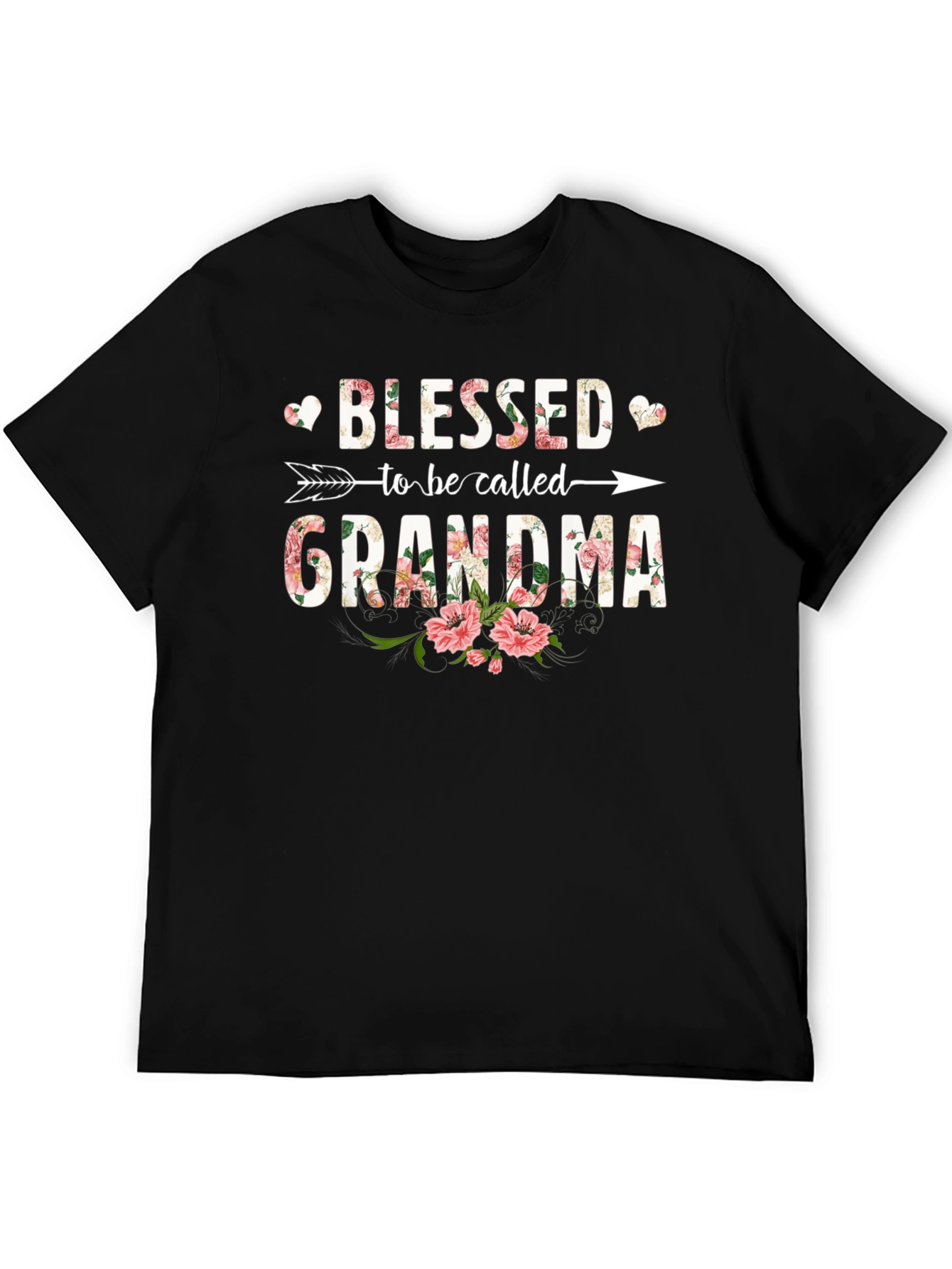 Blessed Grandma Floral T-Shirt