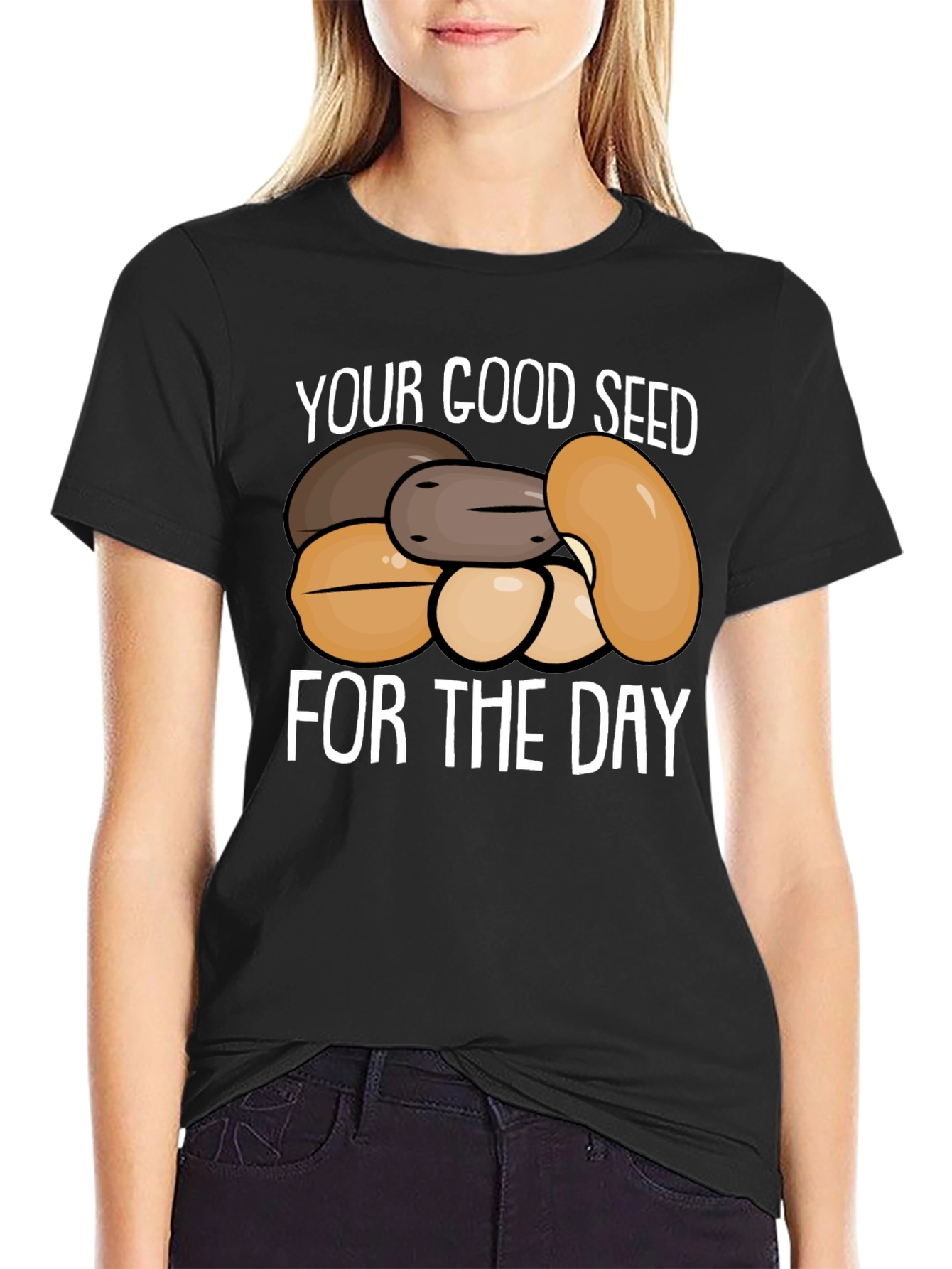 Good Seed Graphic T-Shirt - Casual Style