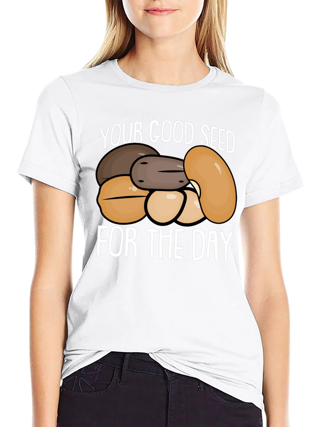 Good Seed Graphic T-Shirt - Casual Style