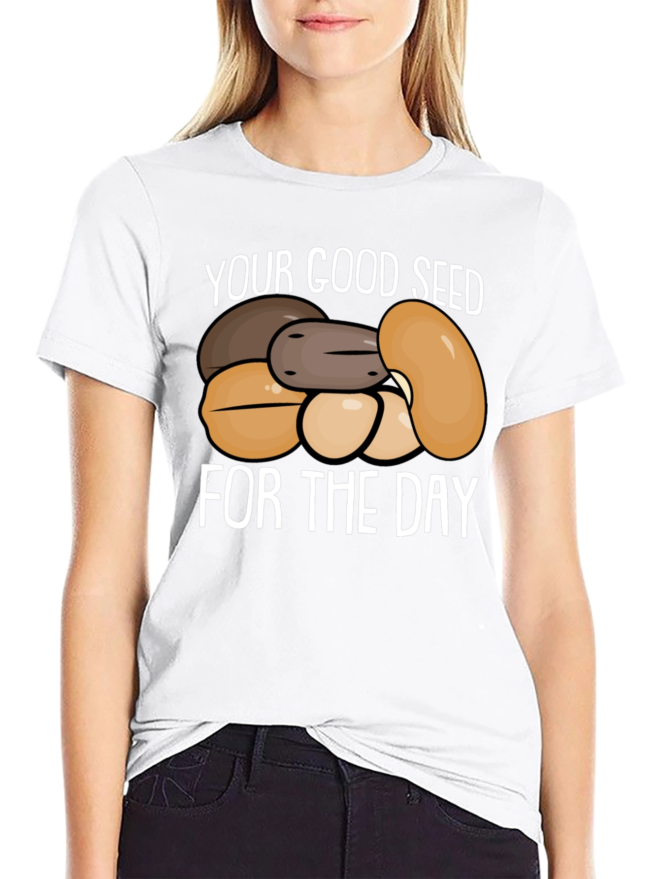 Good Seed Graphic T-Shirt - Casual Style