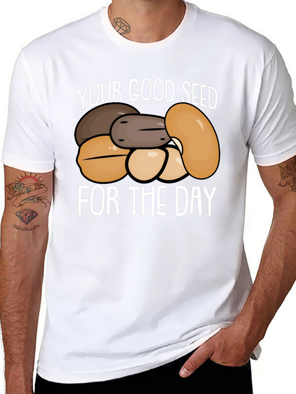 Good Seed Graphic T-Shirt - Casual Style