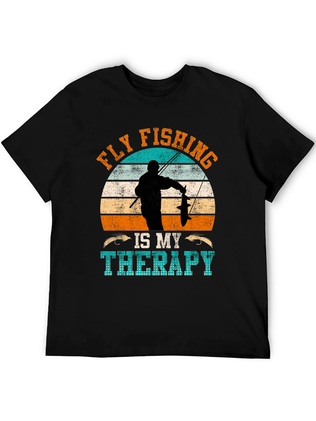 Fly Fishing is My Therapy T-Shirt