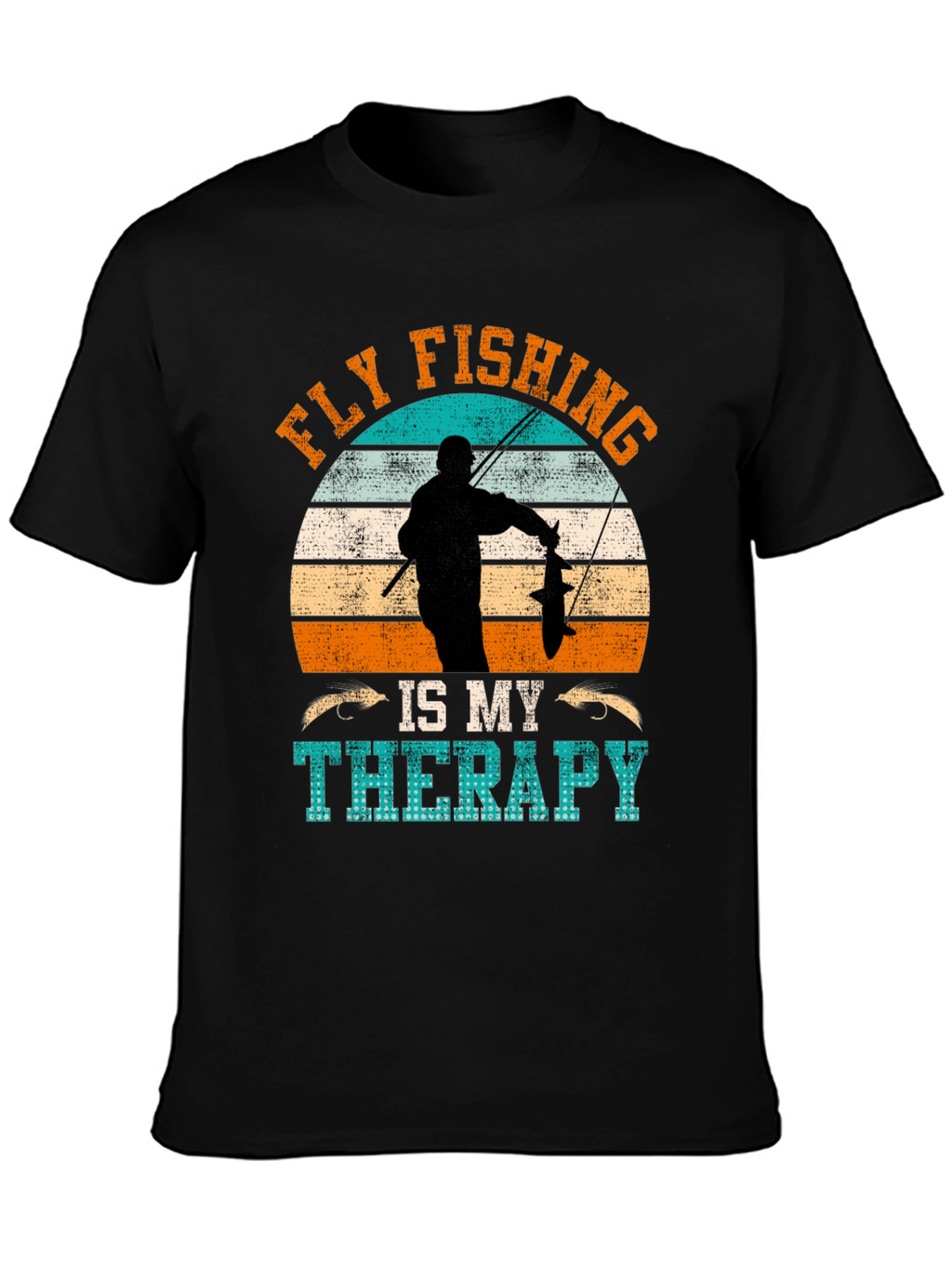 Fly Fishing is My Therapy T-Shirt