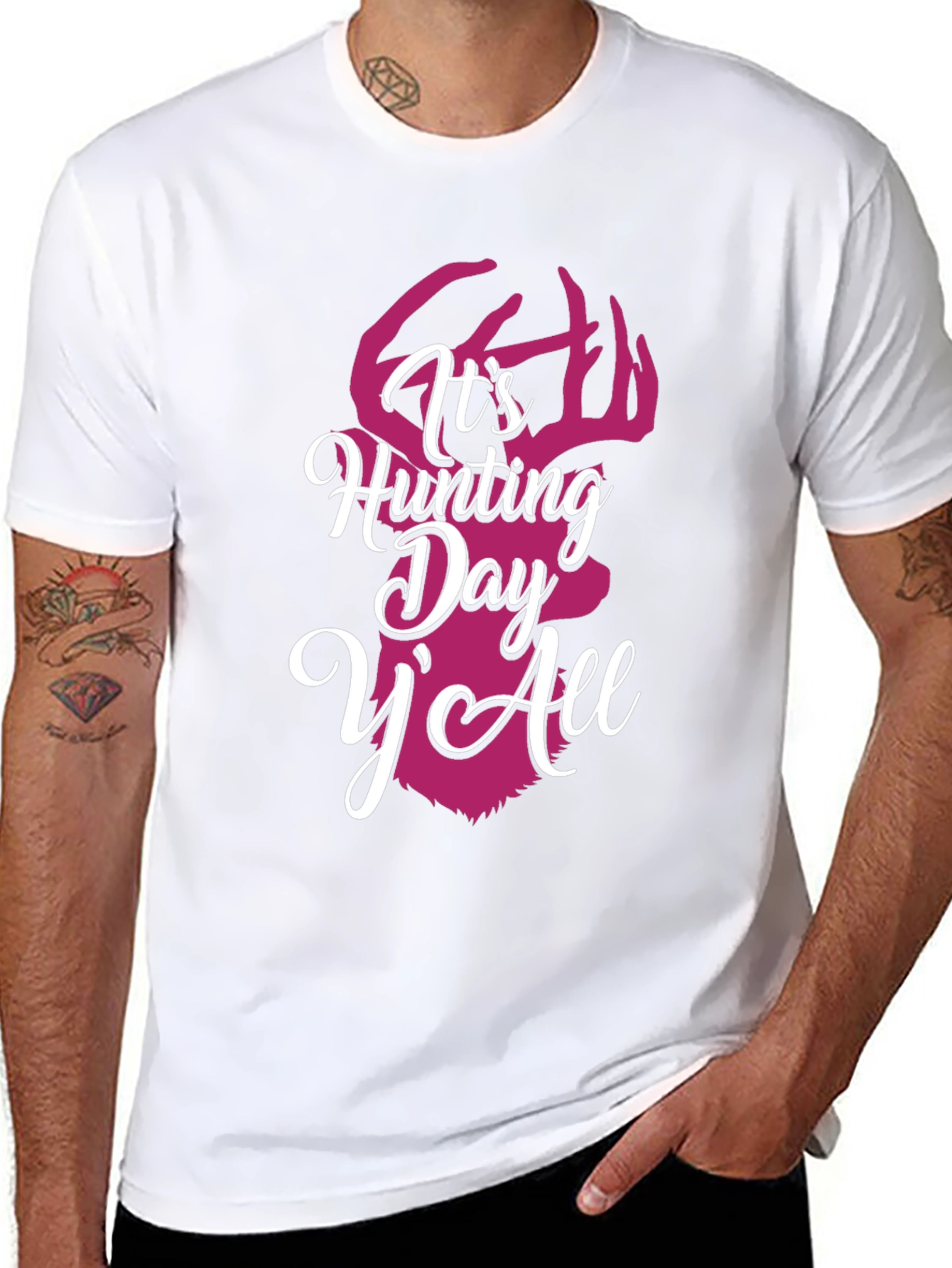 Its Hunting Day YAll Graphic Tee