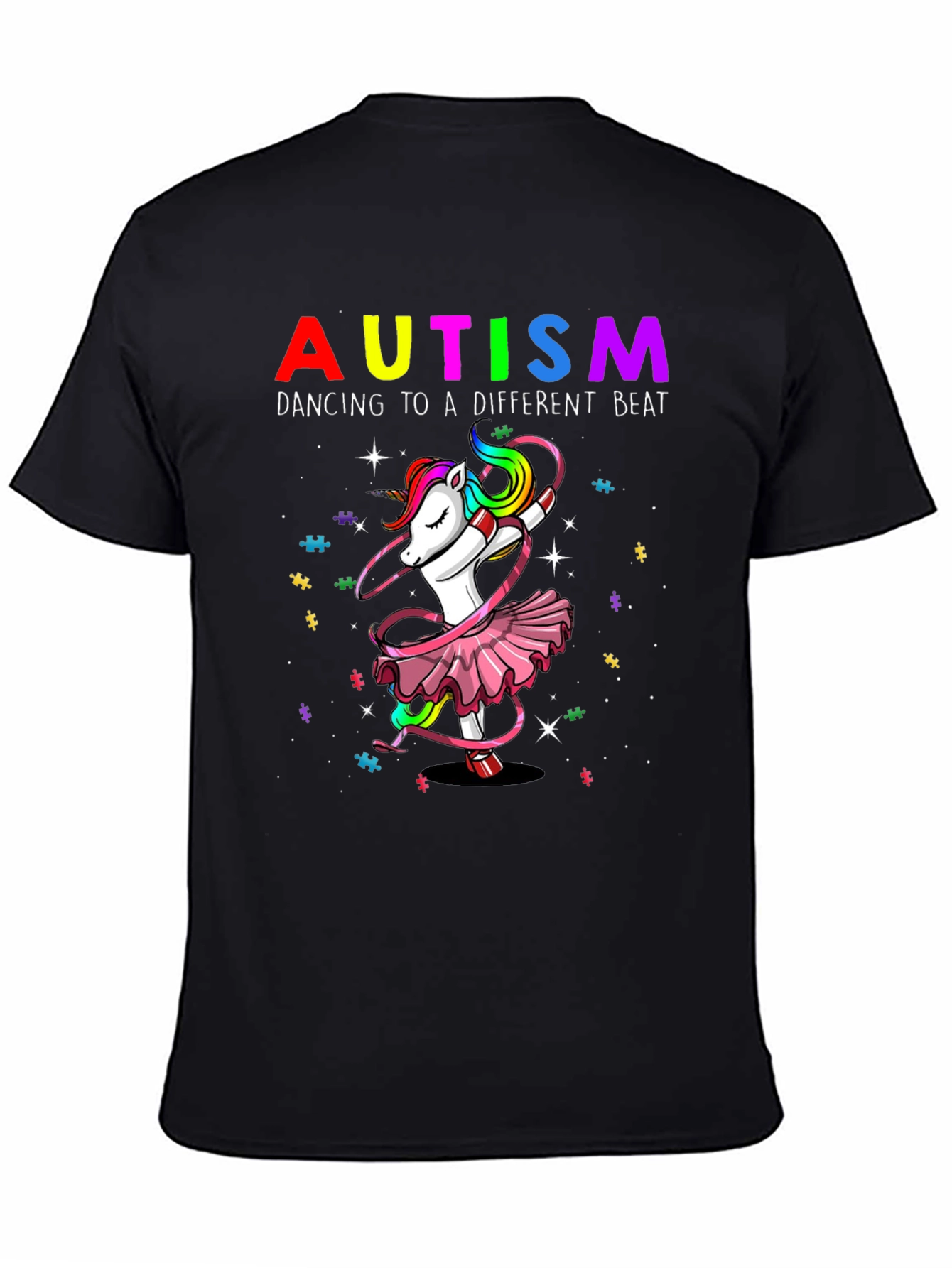 Autism Awareness Unicorn Dance T-Shirt