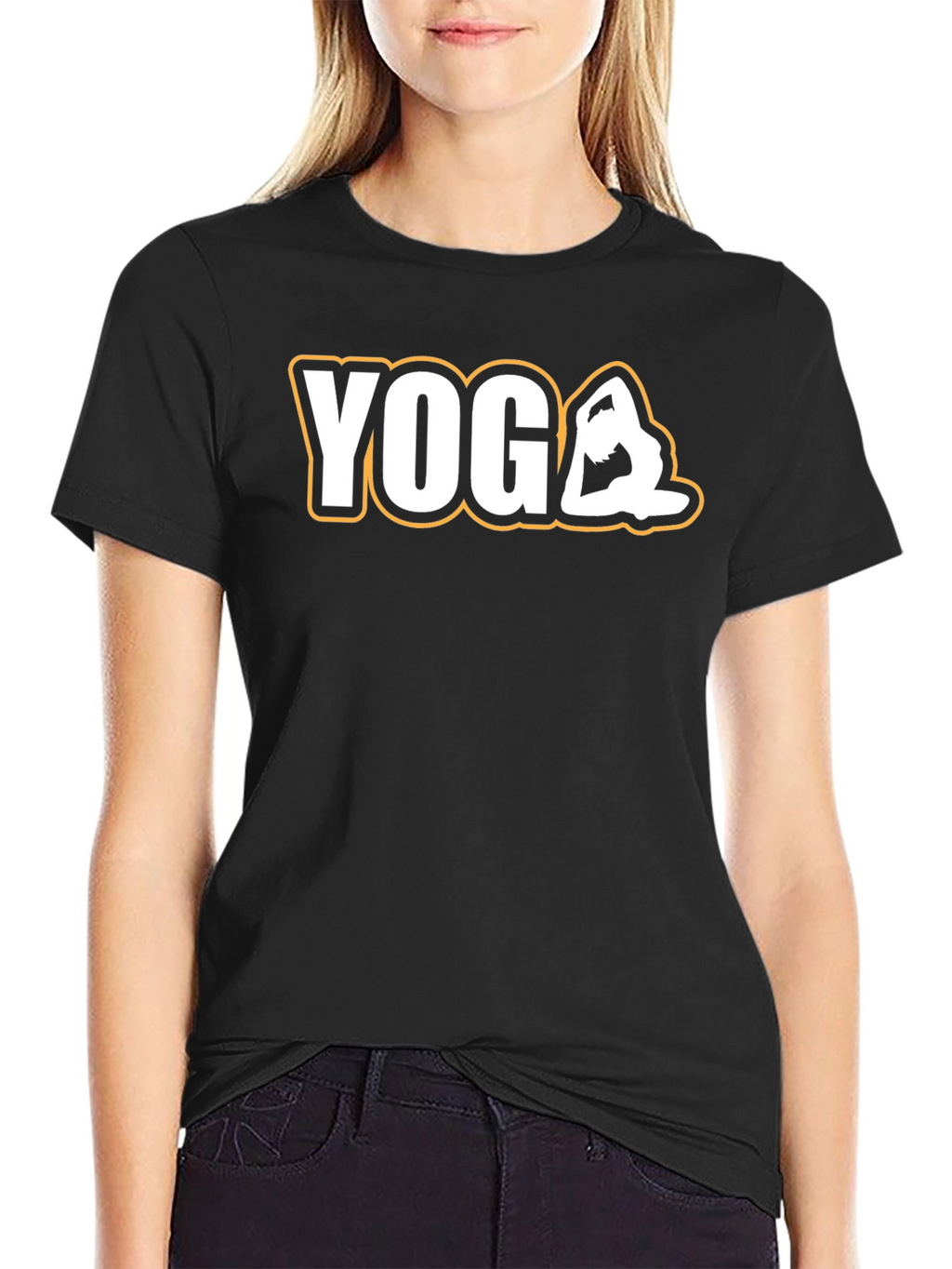 Yoga Graphic T-Shirt - Relax and Stretch!
