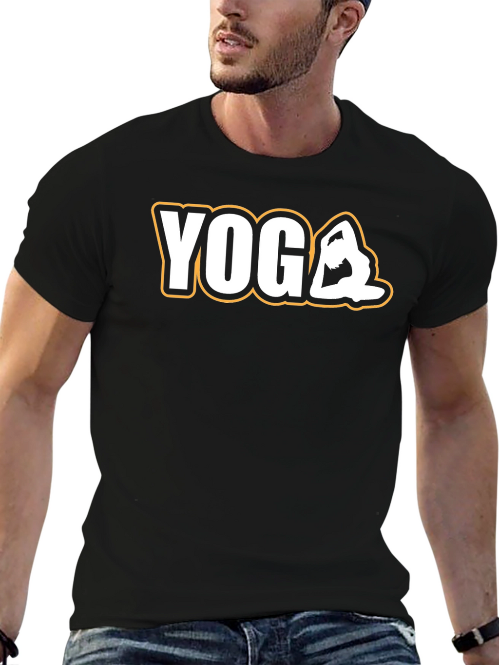 Yoga Graphic T-Shirt - Relax and Stretch!