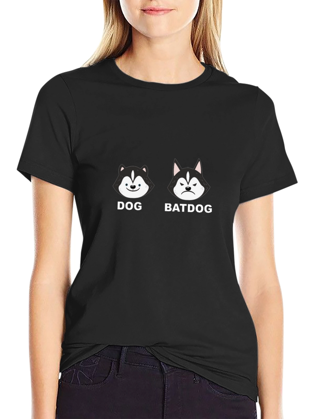 Dog Batdog Graphic T-Shirt - Funny Animal Tee