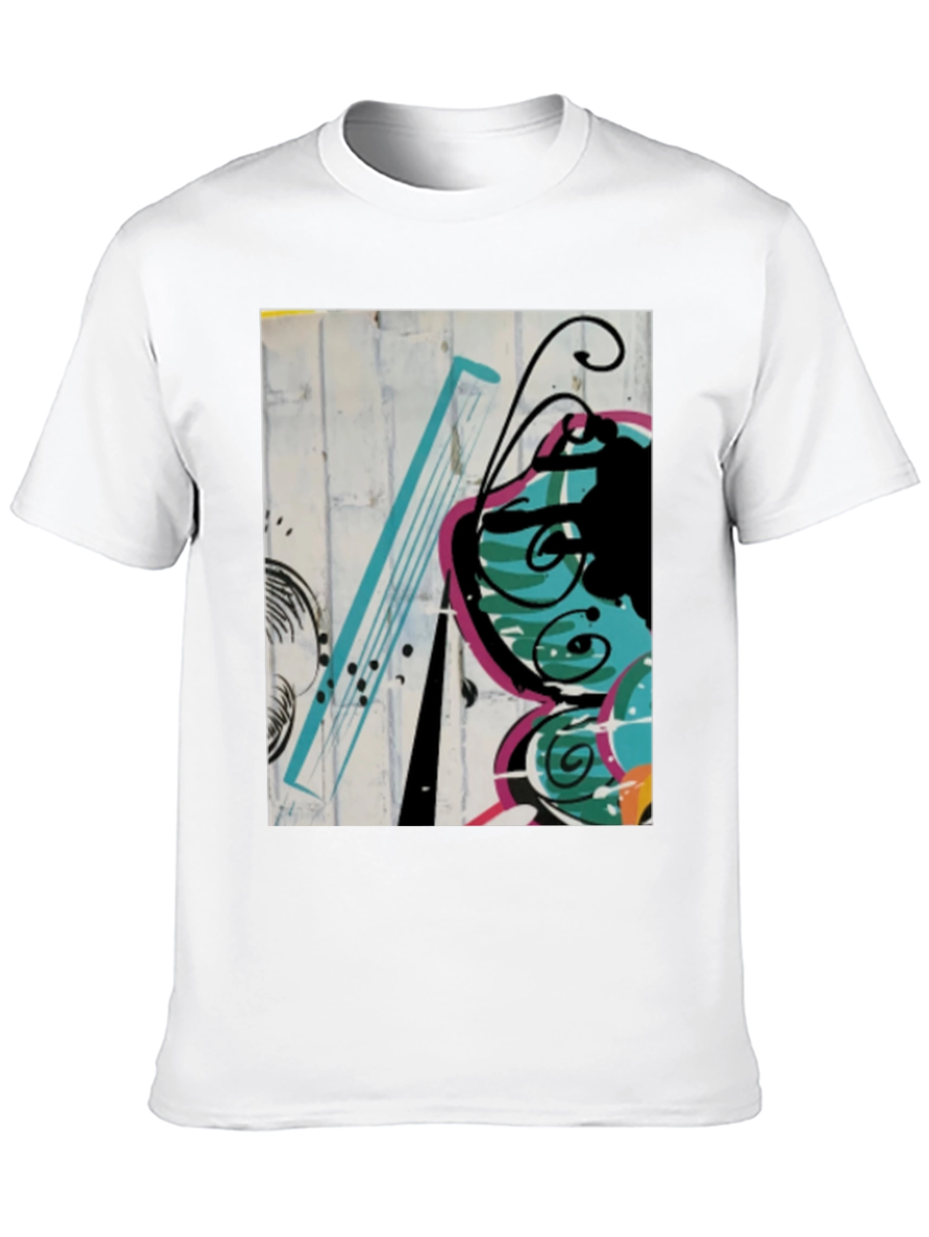 Abstract Butterfly Graphic Tee