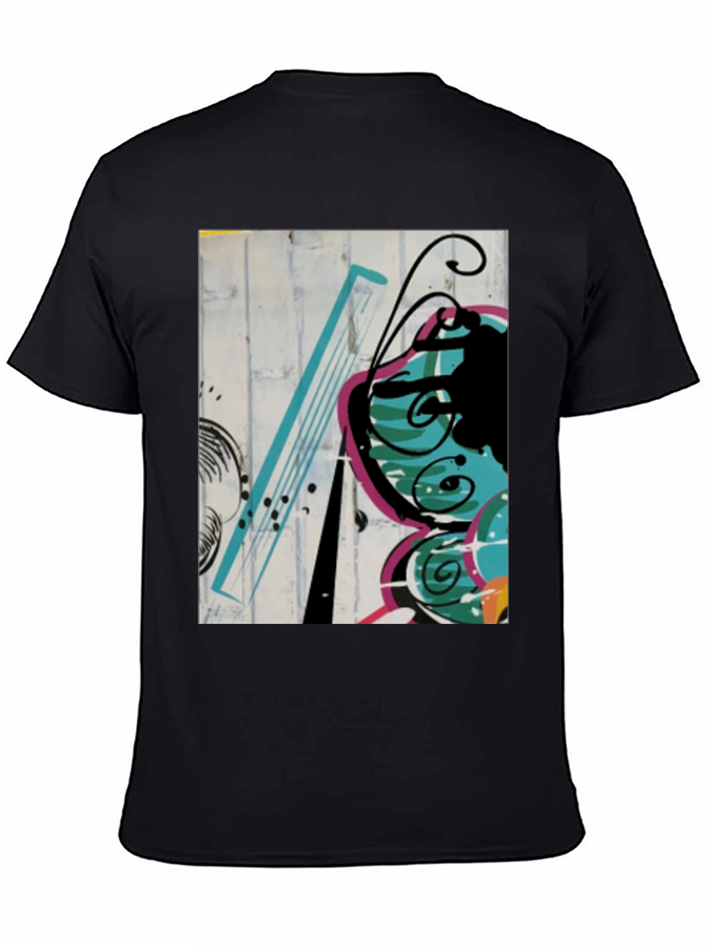 Abstract Butterfly Graphic Tee