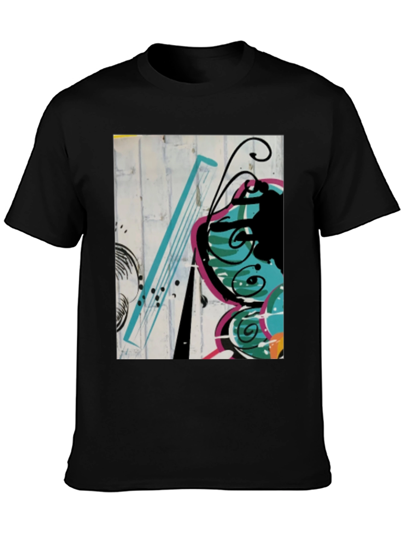 Abstract Butterfly Graphic Tee