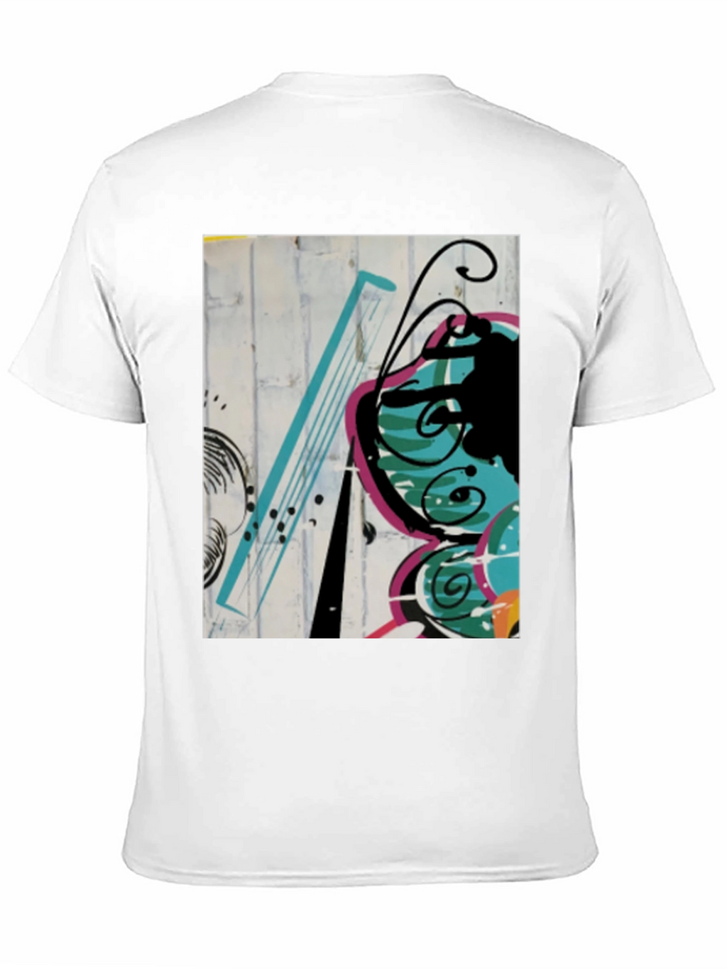 Abstract Butterfly Graphic Tee
