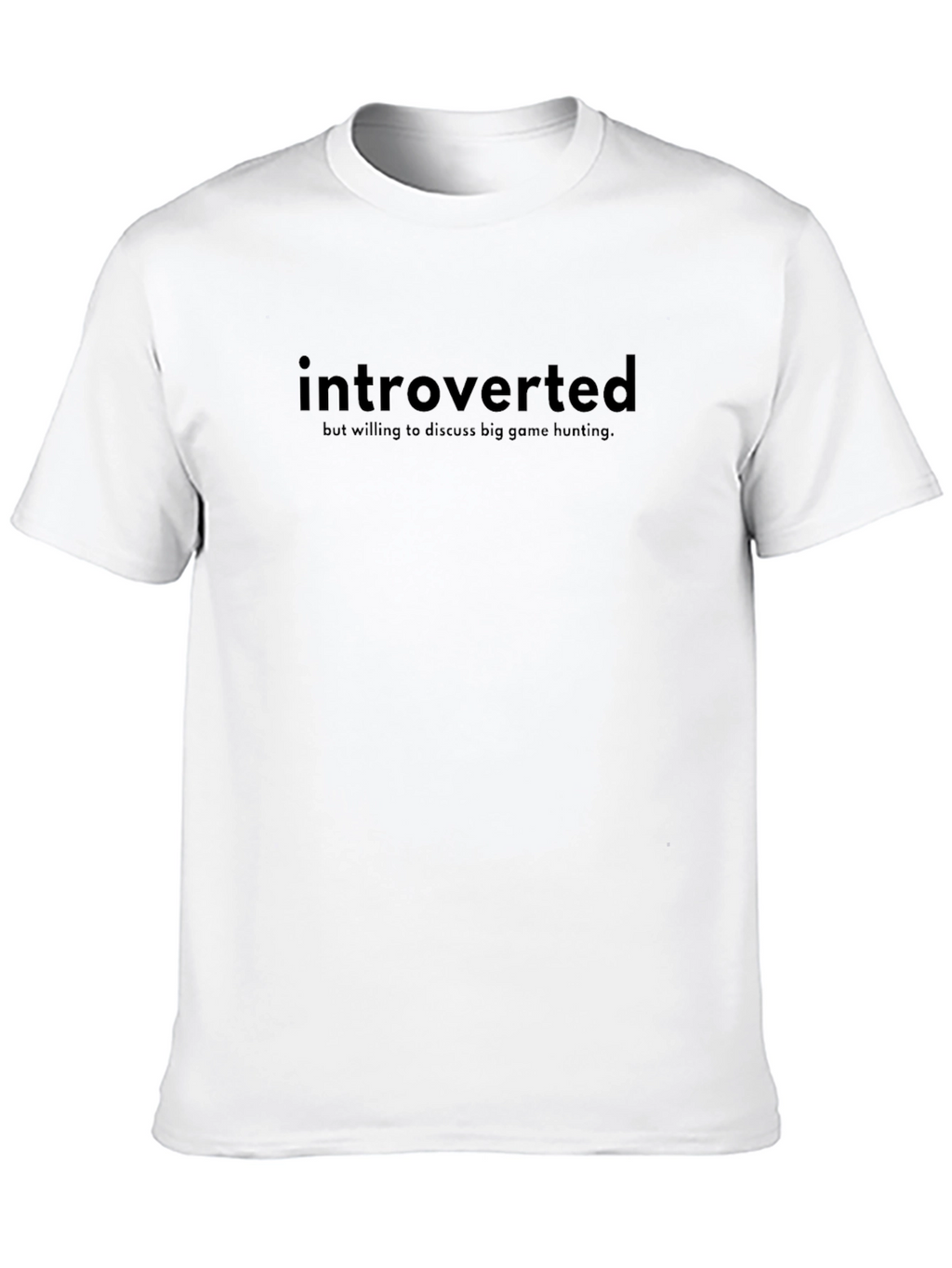 Introverted Big Game Hunting Tee