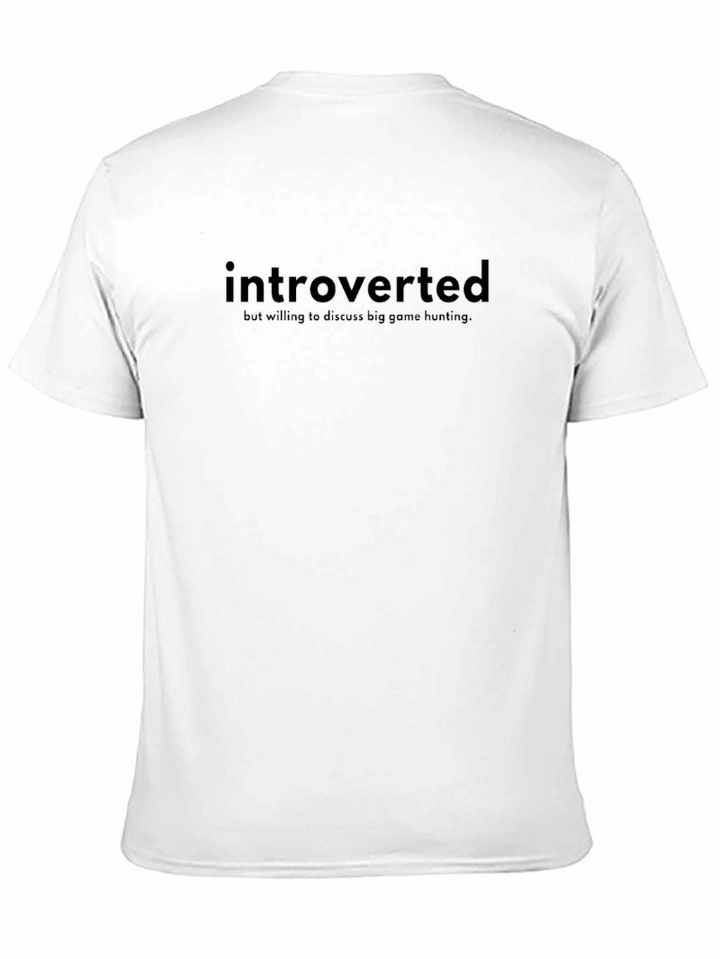 Introverted Big Game Hunting Tee