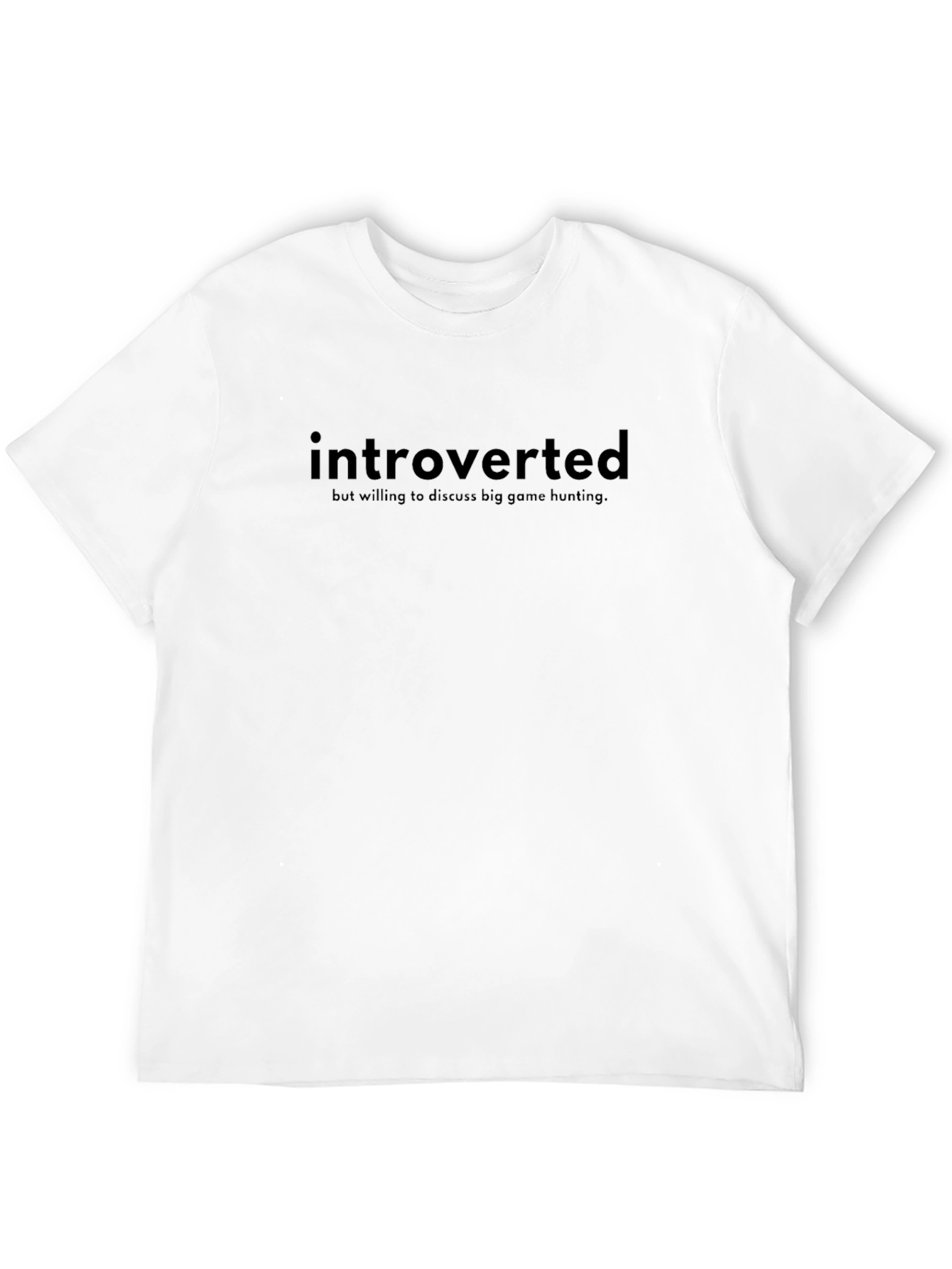 Introverted Big Game Hunting Tee