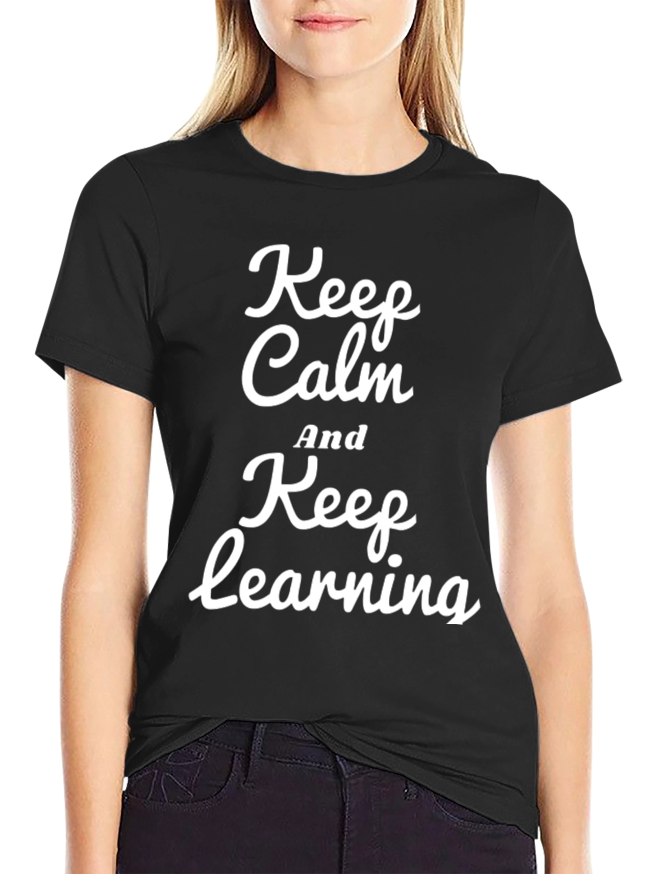 Keep Calm and Keep Learning T-Shirt