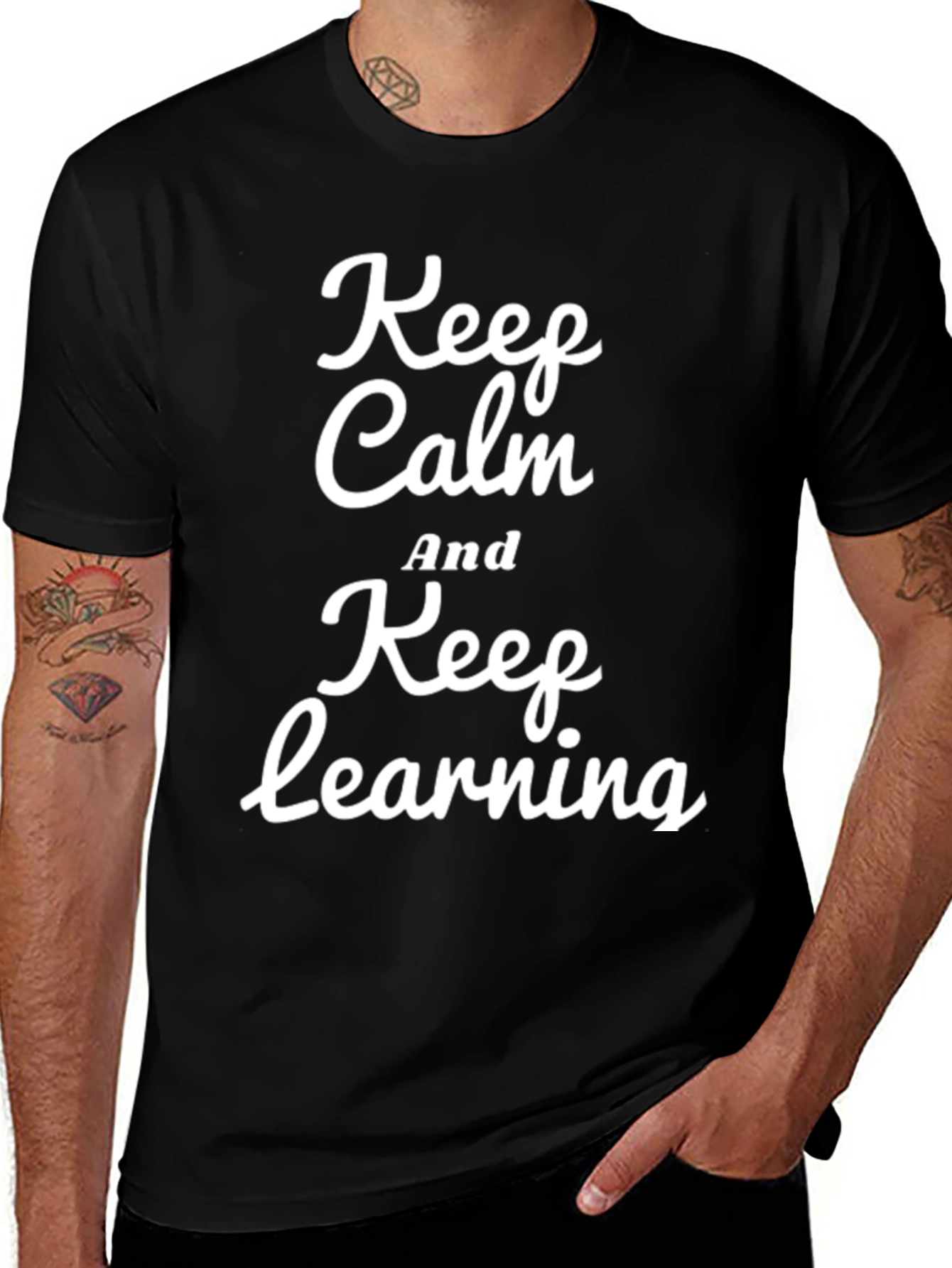 Keep Calm and Keep Learning T-Shirt