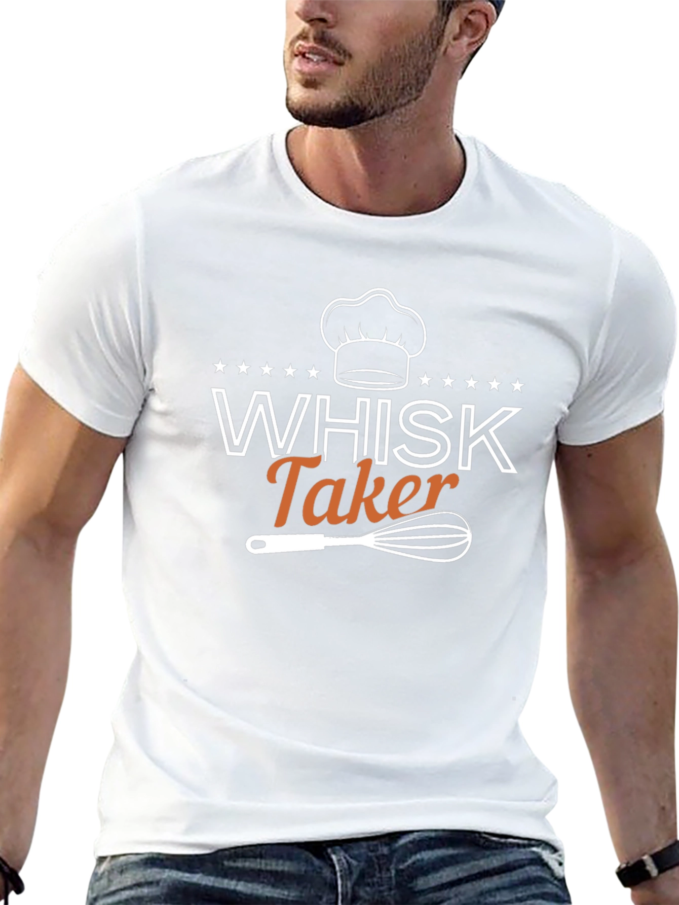 Whisk Taker Funny Chef T-Shirt