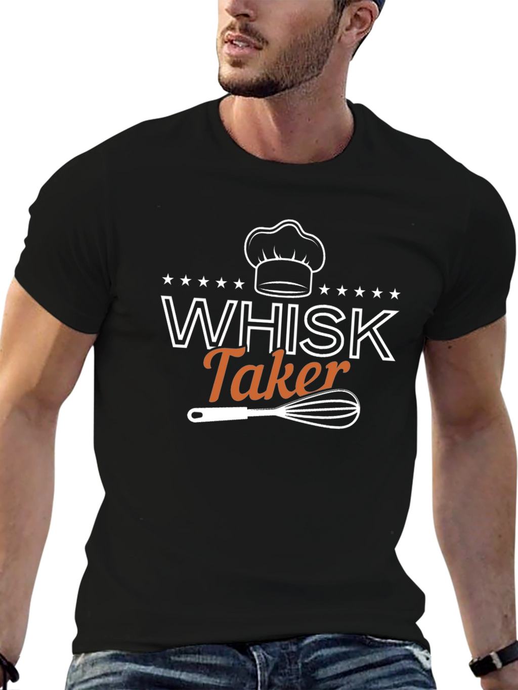 Whisk Taker Funny Chef T-Shirt